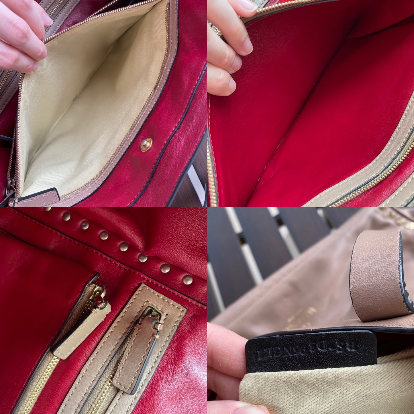 Valentino Garavani Rockstud Studded Leather Shopper Tote