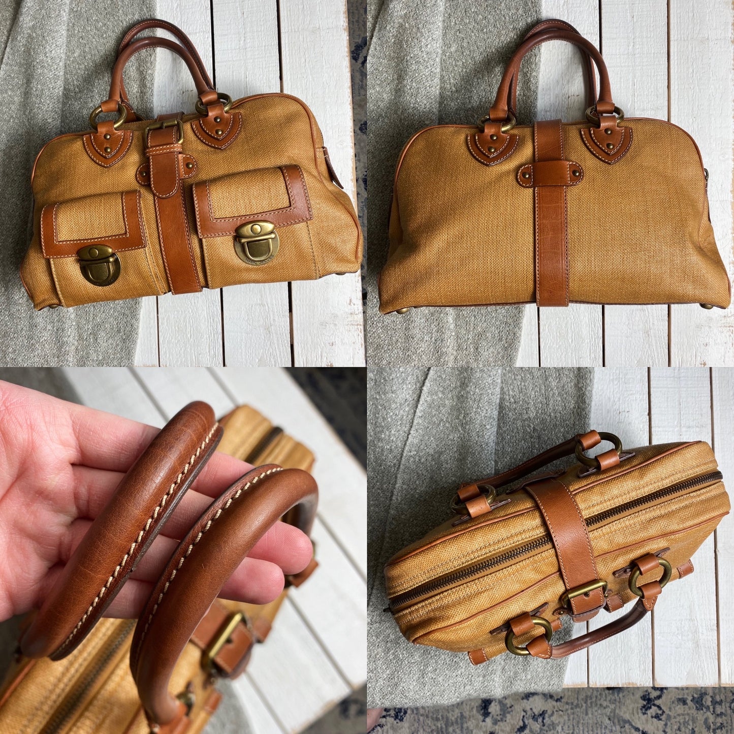 Marc Jacobs Vintage Blake Venetia Belt Satchel