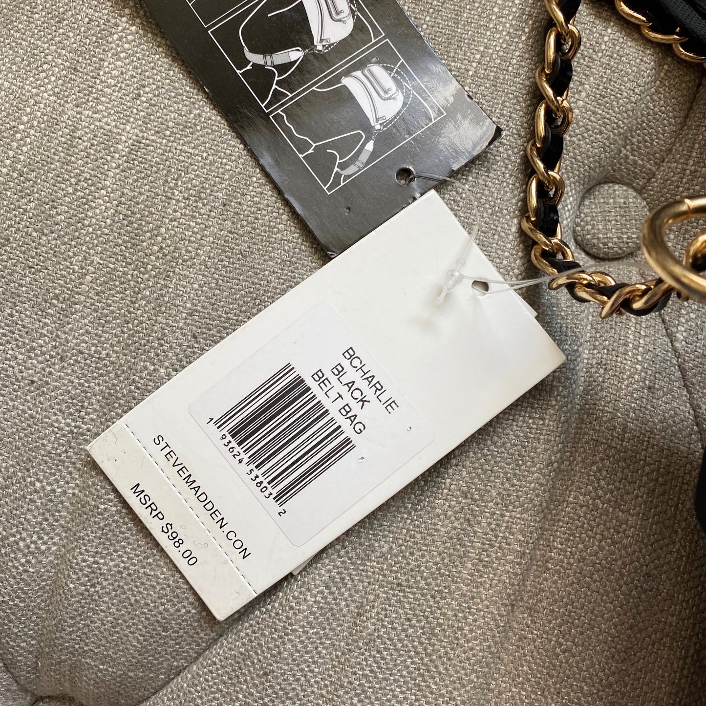 Steve Madden Charlie Fanny Pack Travel Belt Bag