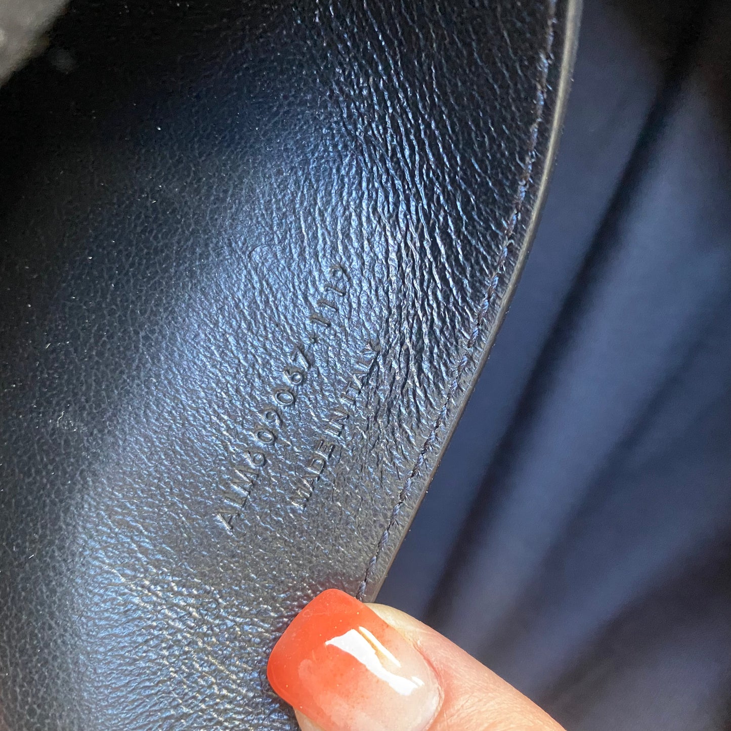 Saint Laurent Studded East/West Raffia Shopping Tote