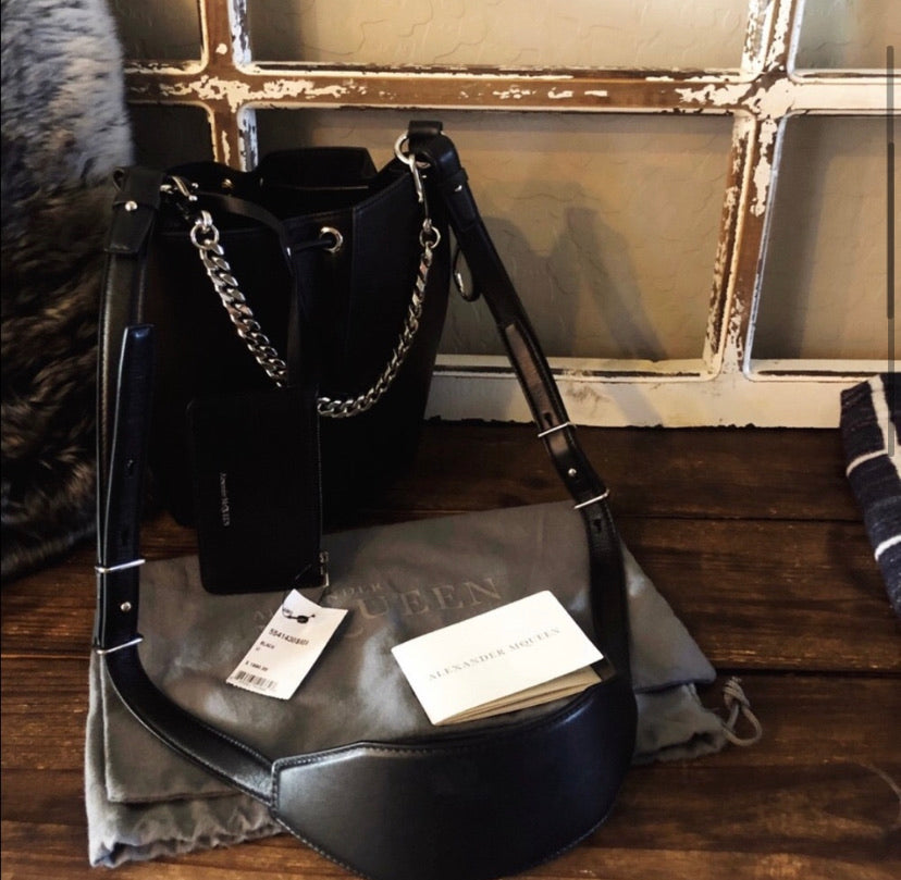 Alexander McQueen Chain Bucket Bag