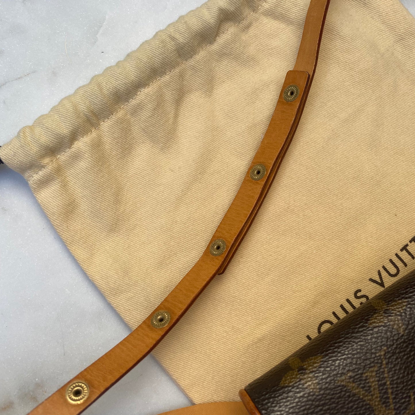 Louis Vuitton Vintage Monogram Pochette Florentine Bumbag