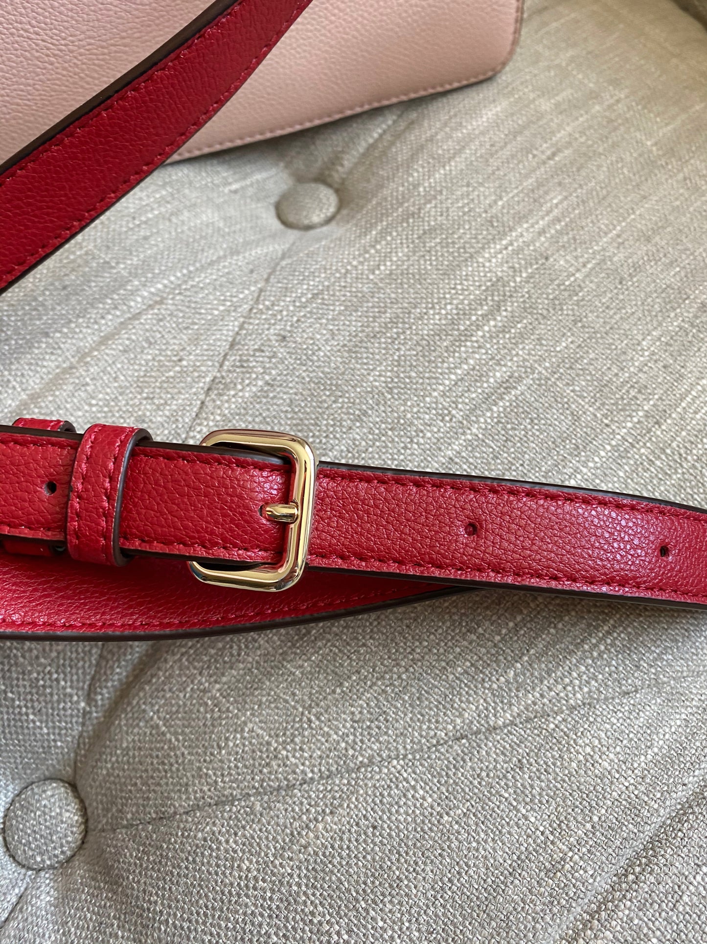 DKNY Clara Leather Satchel Crossbody Bag