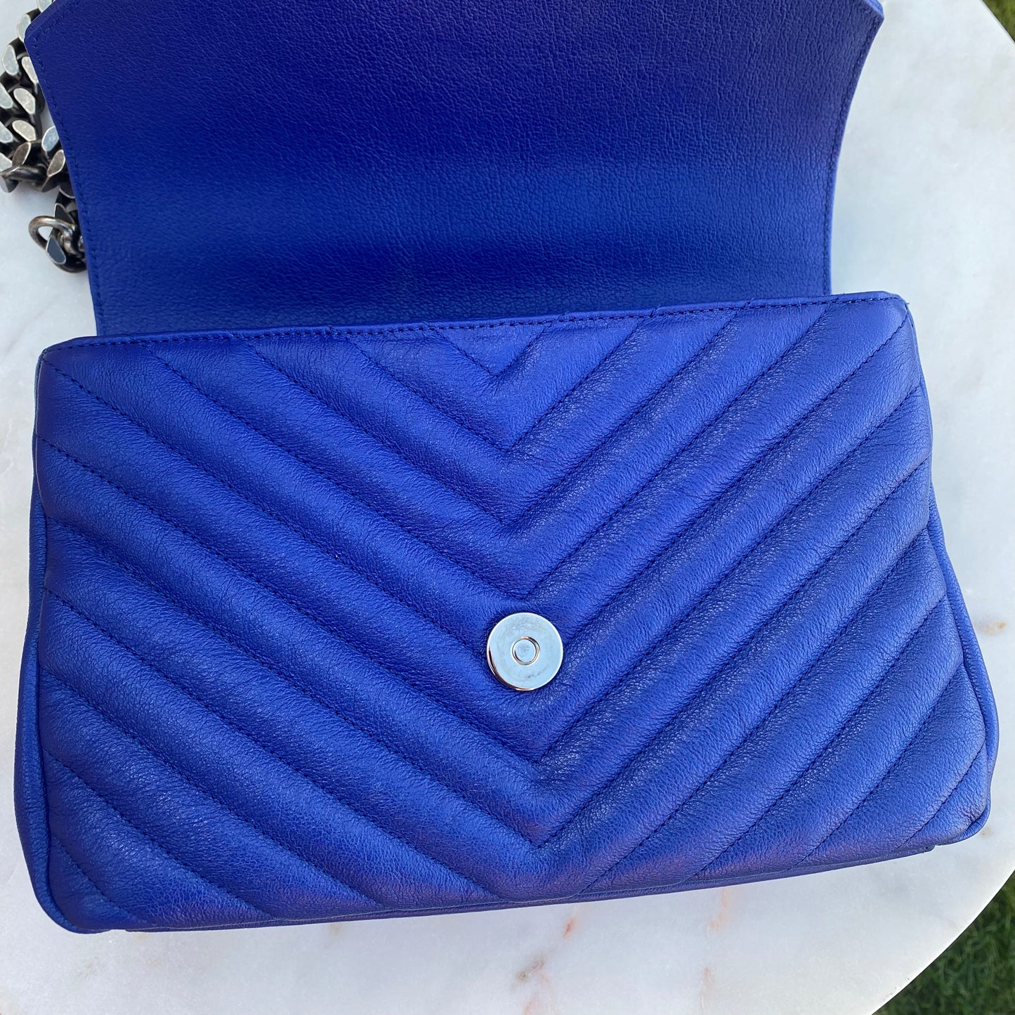 Saint Laurent YSL Medium Matelasse College Bag