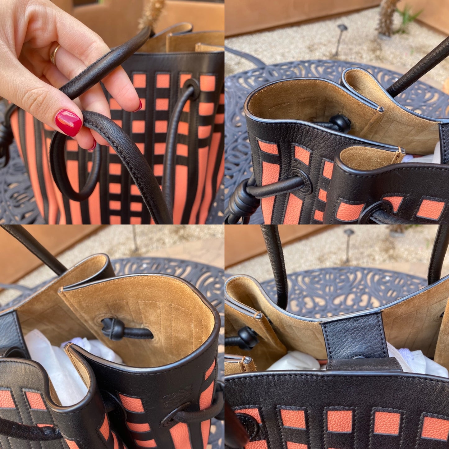Loewe Flamenco Knot Artists Collection Tote