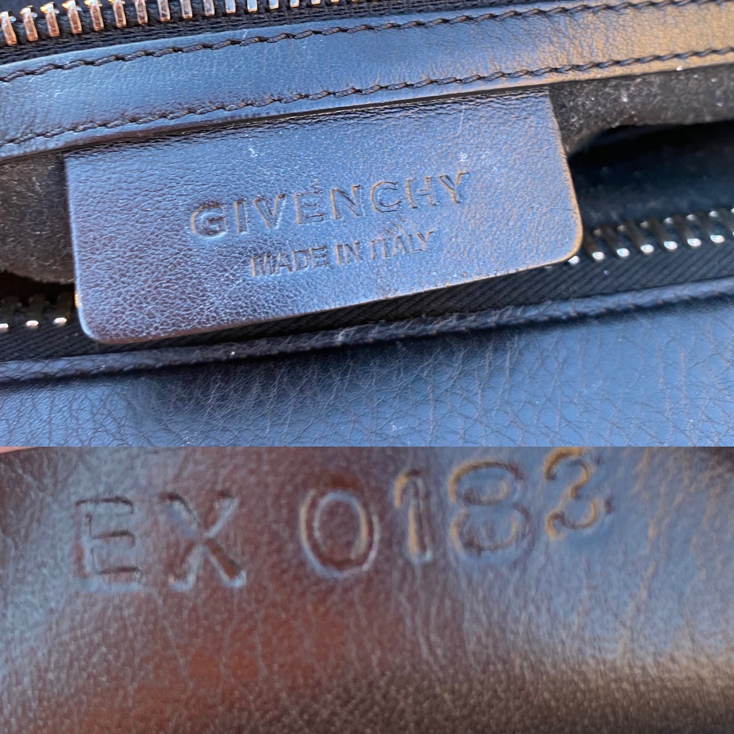 Givenchy HDG Calf Leather Shoulder Bag