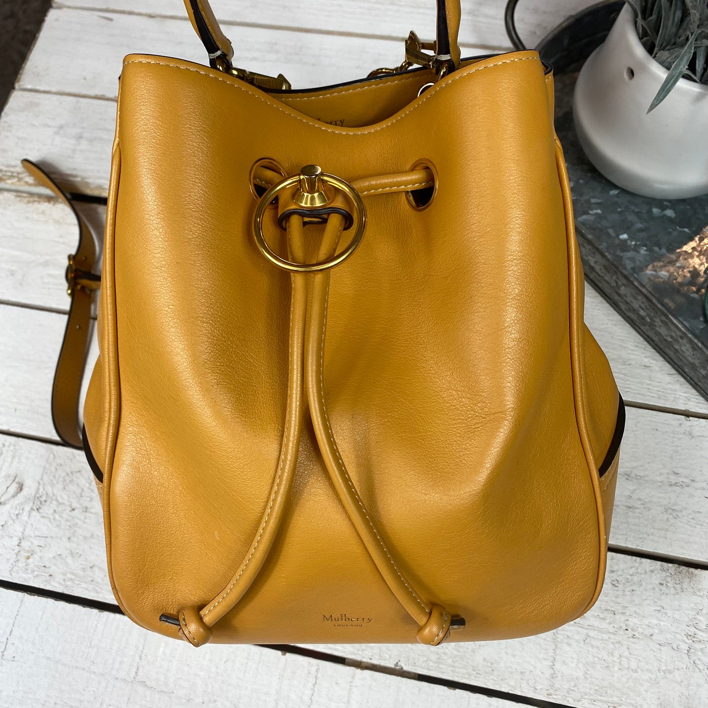 Mulberry Hampstead Silky Calf Leather Bag