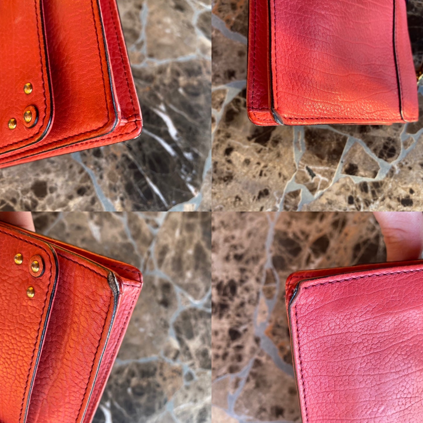 Chloé Aurore Leather Wallet On Chain Crossbody