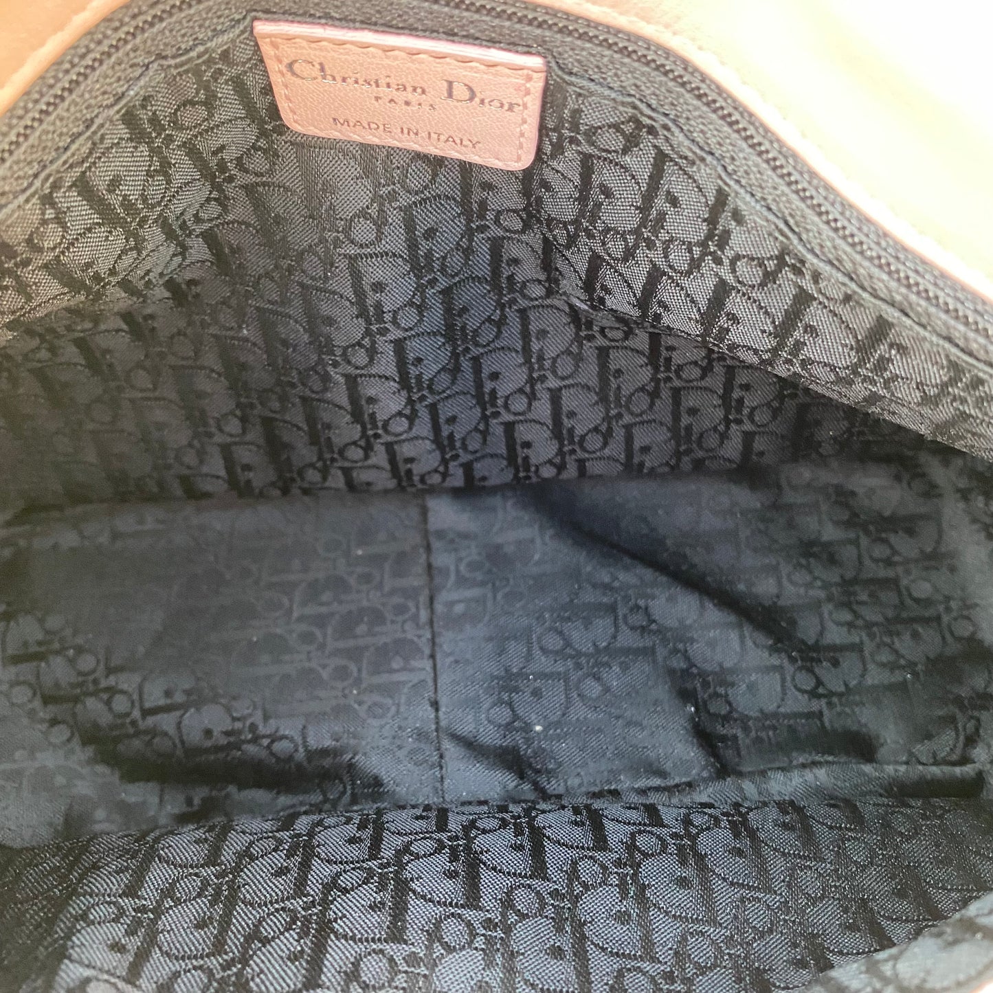 Dior Vintage Cannage Leather Flap Shoulder Bag