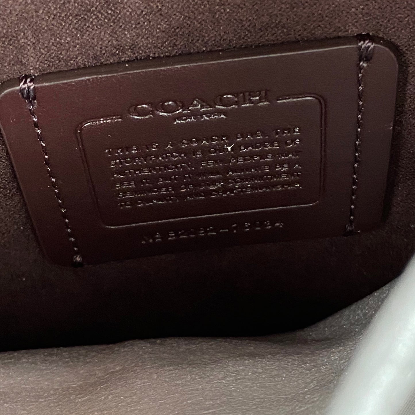 Coach Dreamer Whipstitch Chain Shoulder Bag