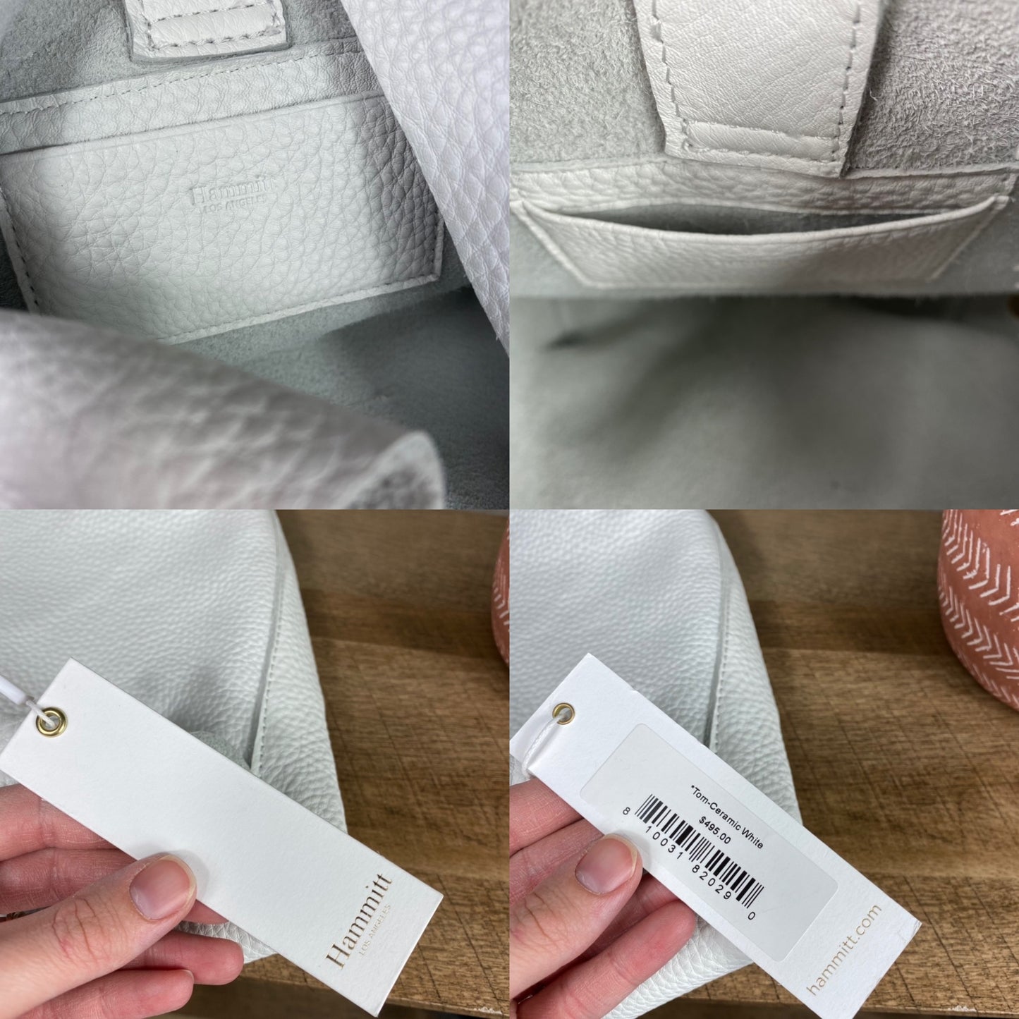 Hammitt Tom Leather Rivet Hobo