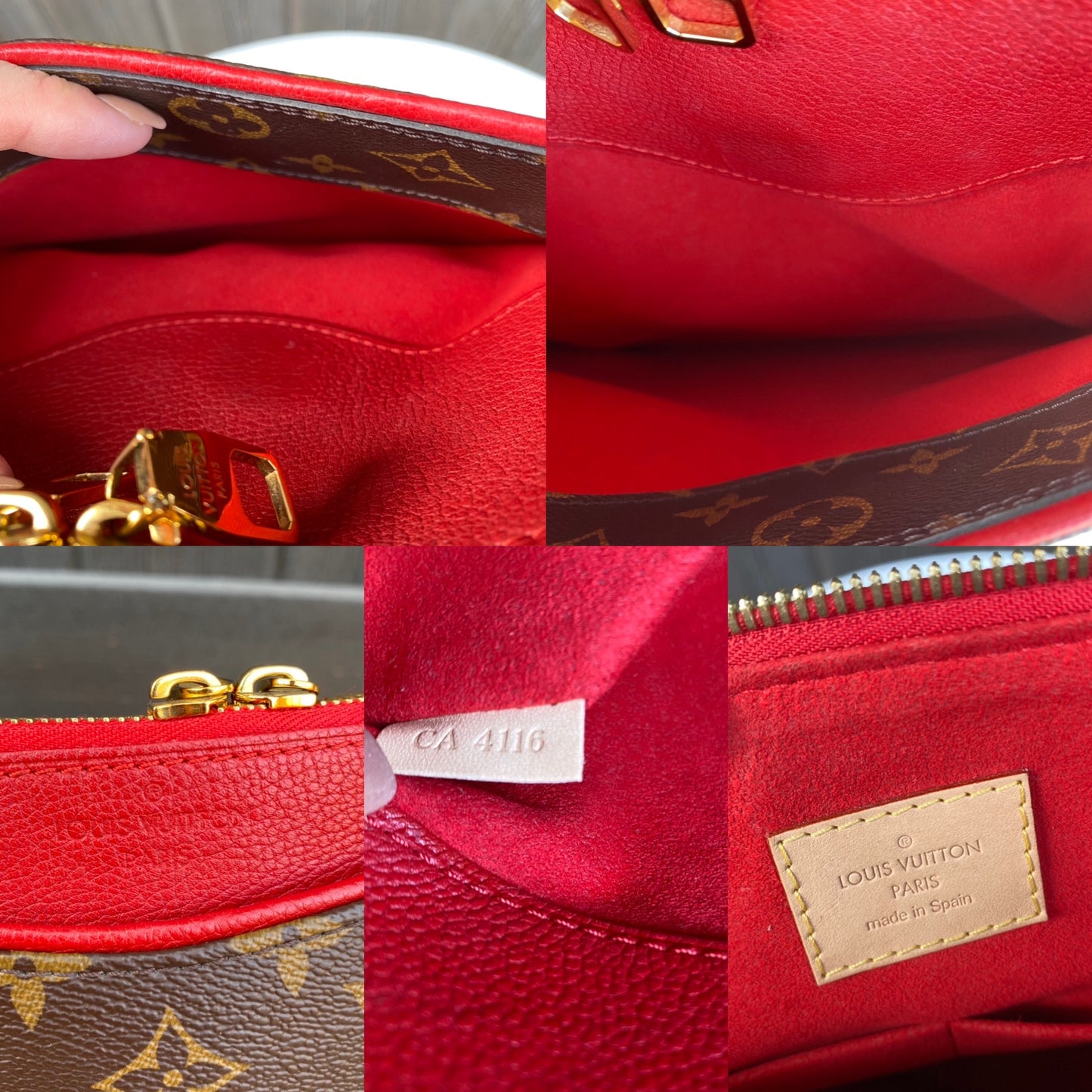 Louis Vuitton Pallas MM Shoulder Bag