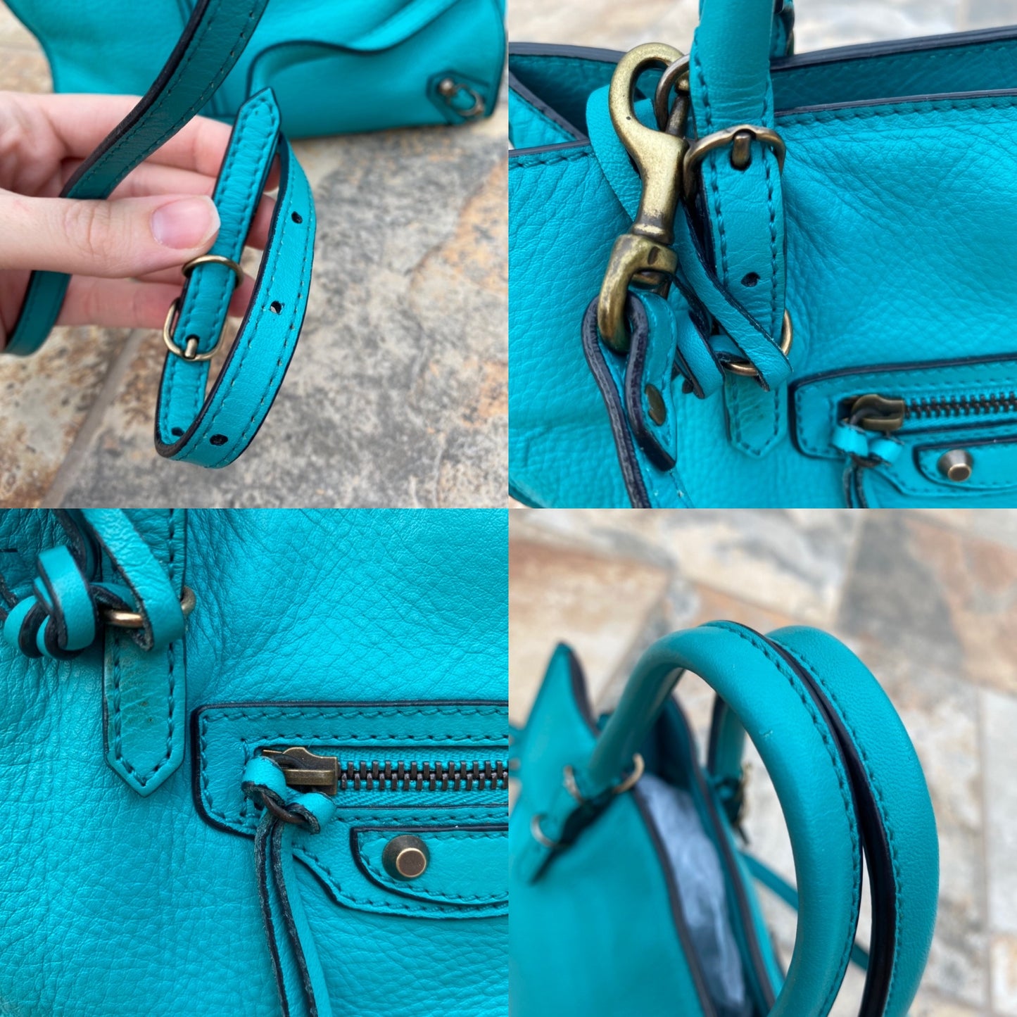 Balenciaga Mini Papier A4 Crossbody Bag