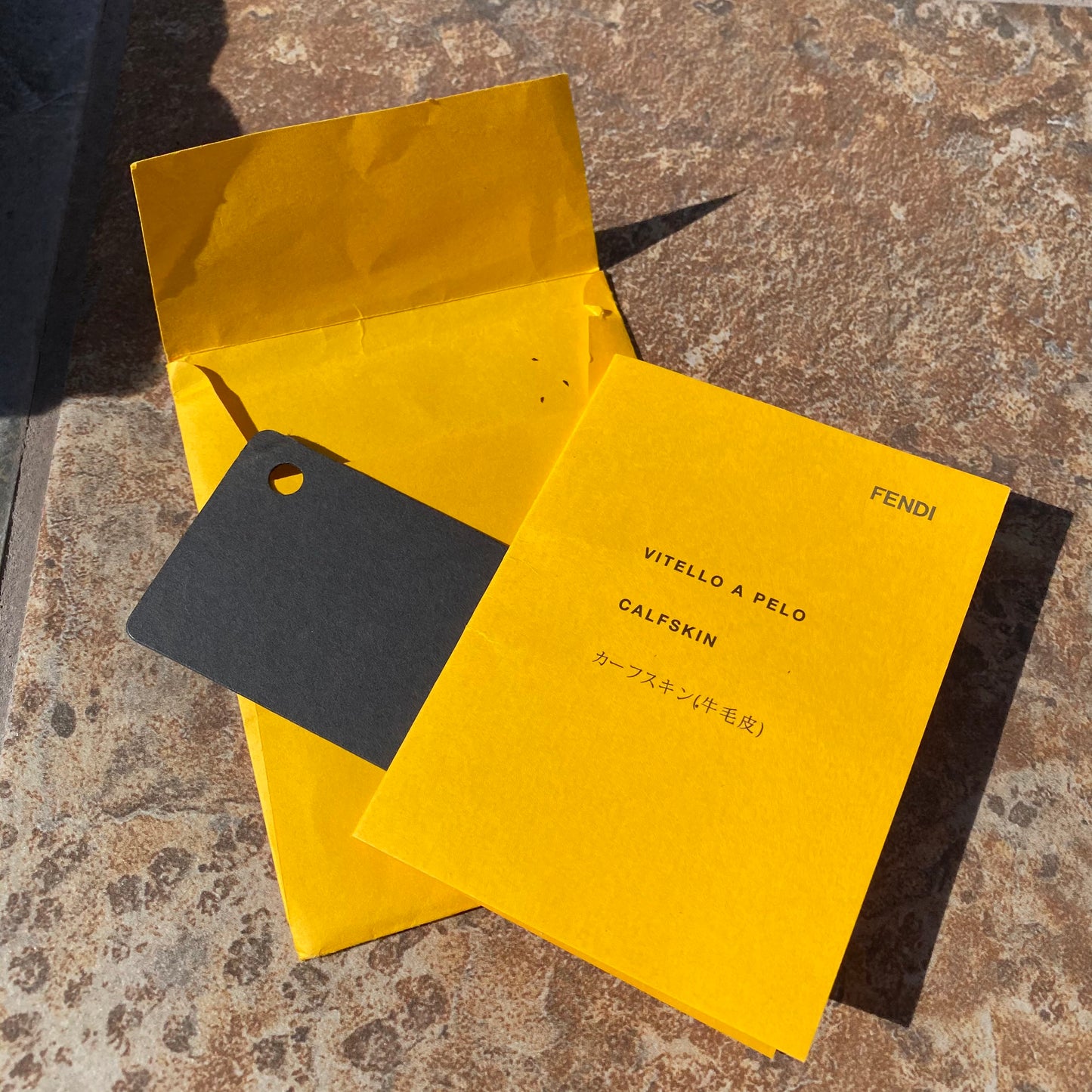 Fendi Calf Hair Peekaboo Crossbody Bag