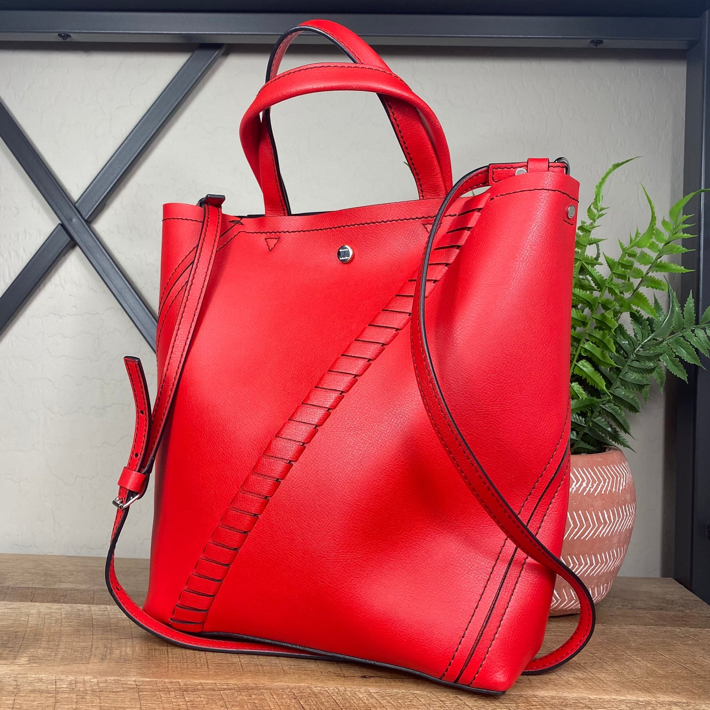 Proenza Schouler Hex Leather Bucket Bag