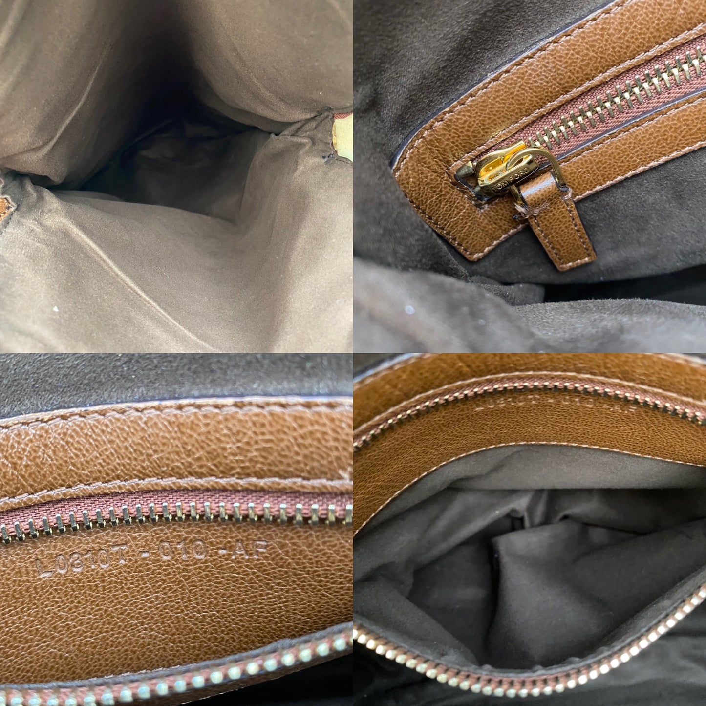 Tom Ford Suede Leather Jennifer Crossbody