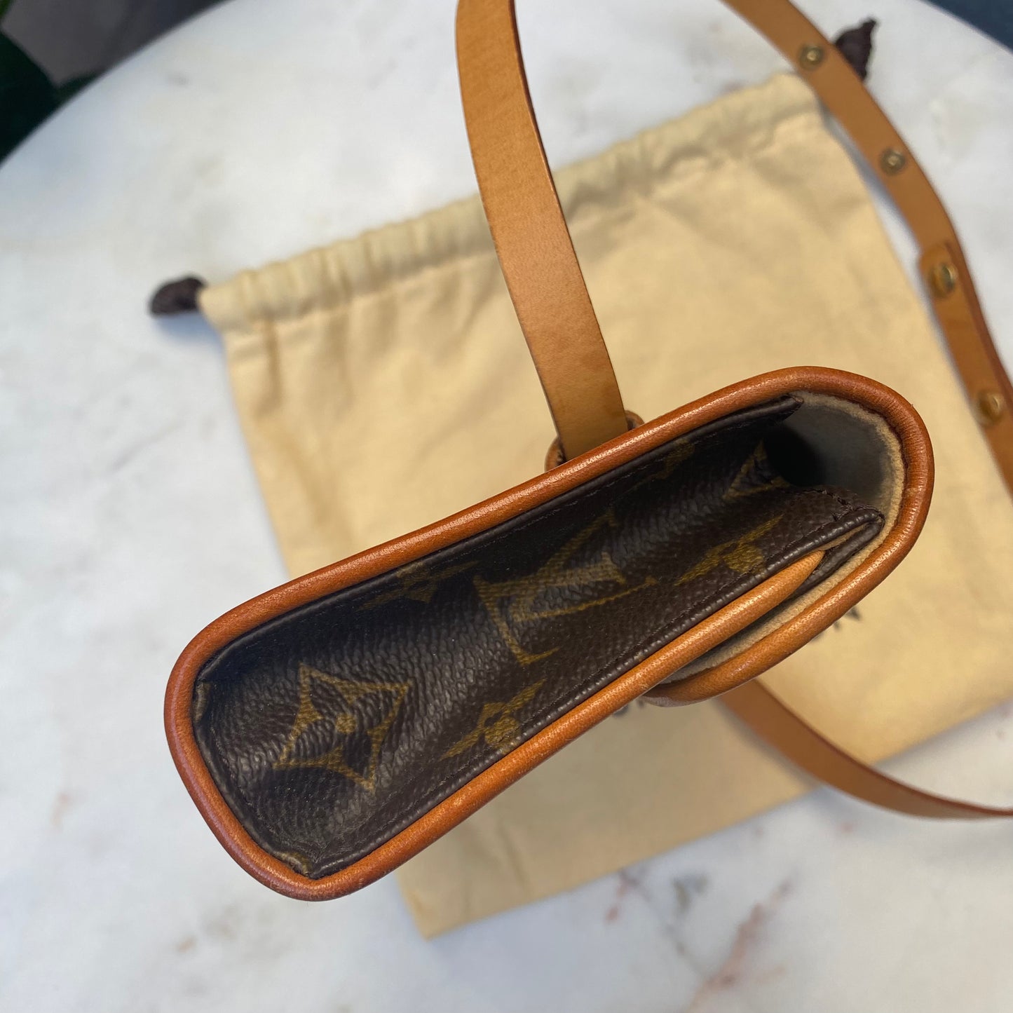 Louis Vuitton Vintage Monogram Pochette Florentine Bumbag
