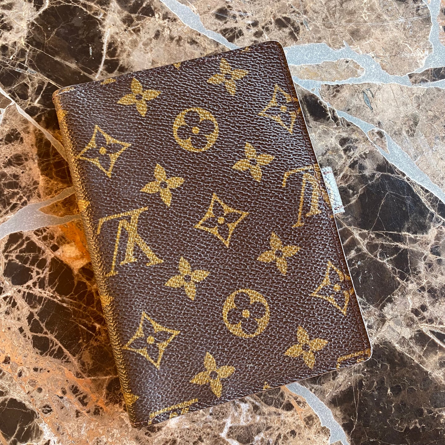Louis Vuitton 2001 Monogram Small Ring Agenda Cover Planner