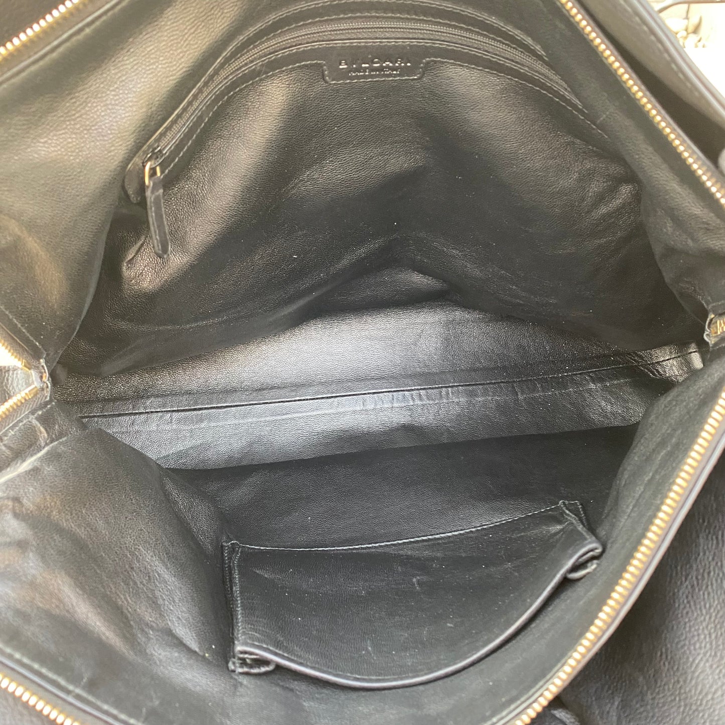 Bvlgari Large Calfskin Twist Tote