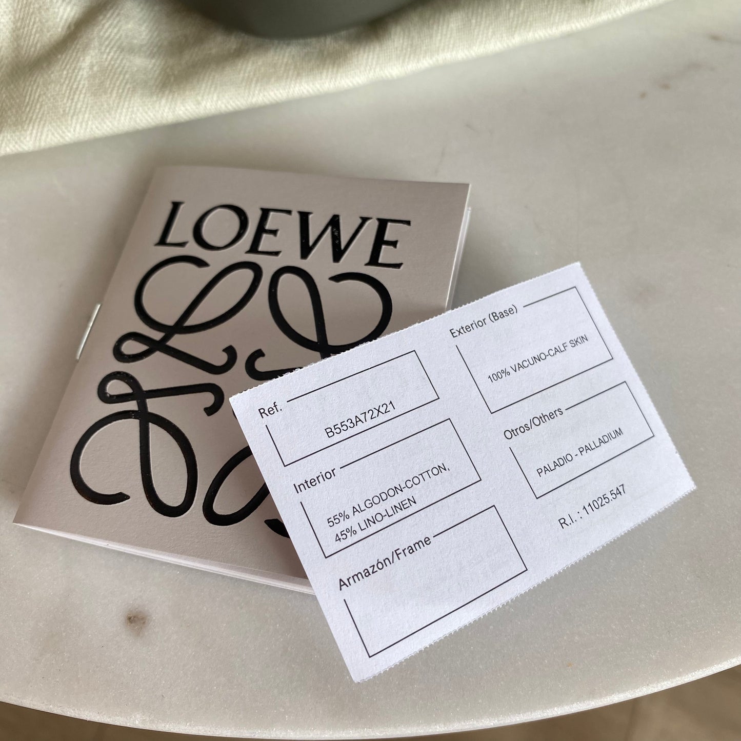 Loewe XS Military Messenger Bag