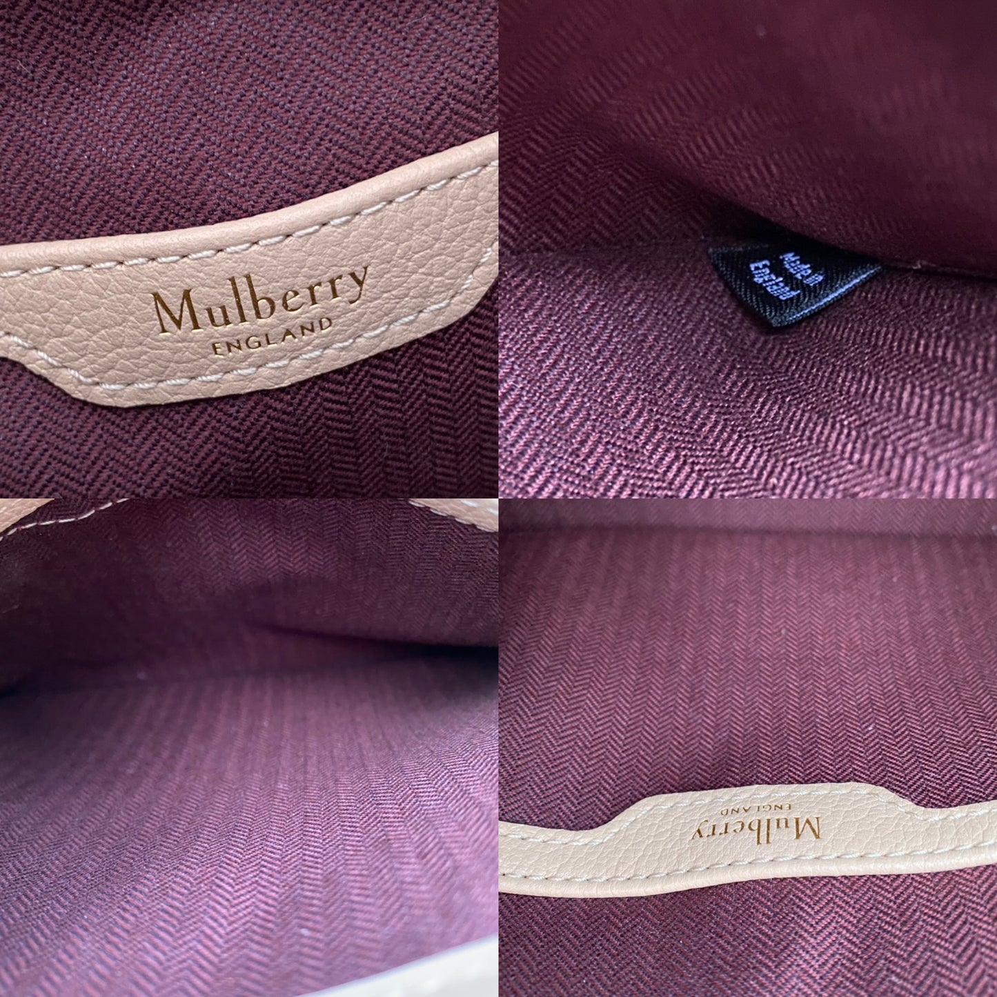 Mulberry Gracy Rosewater Leather Satchel Bag