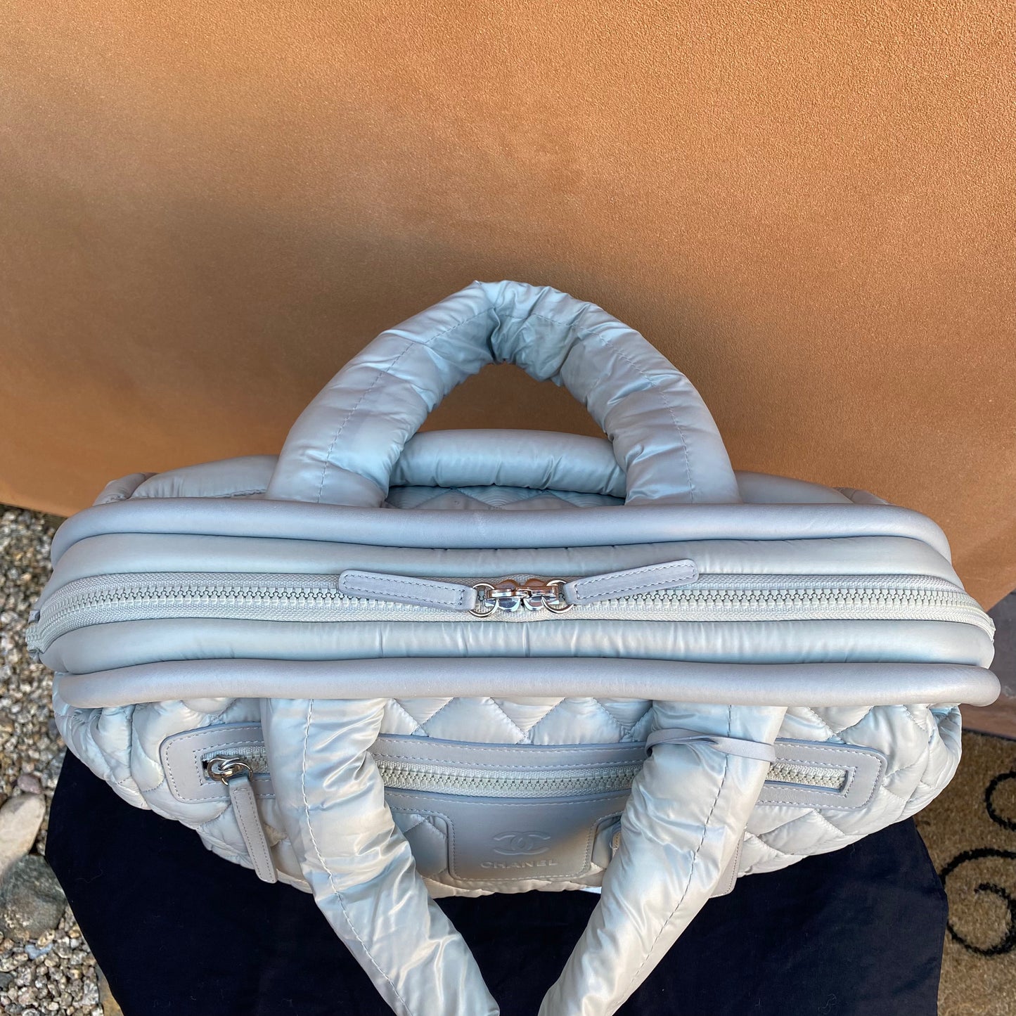 Chanel Nylon Quilted Coco Cocoon Bowler
