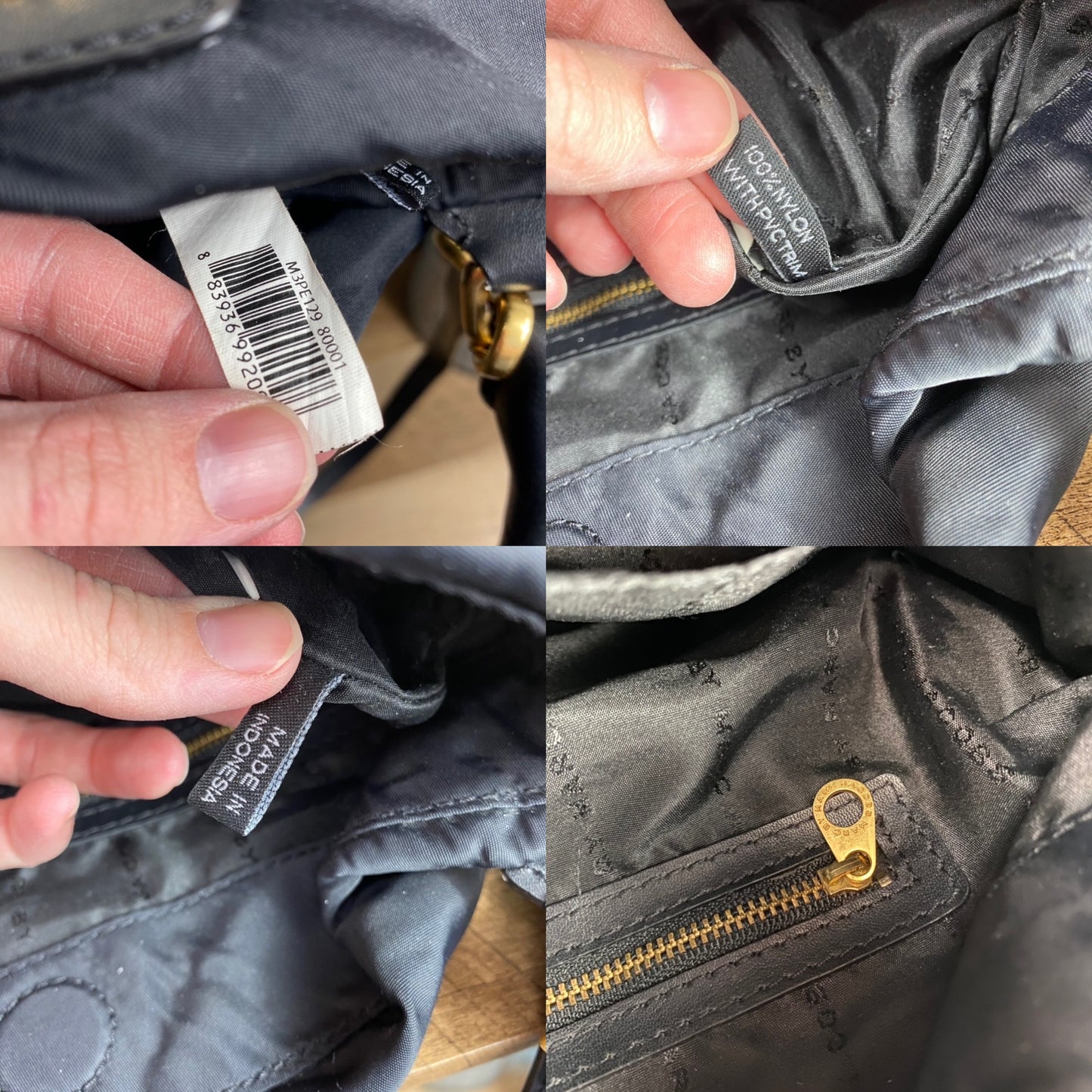 Marc Jacobs Preppy Nylon Hobo Crossbody