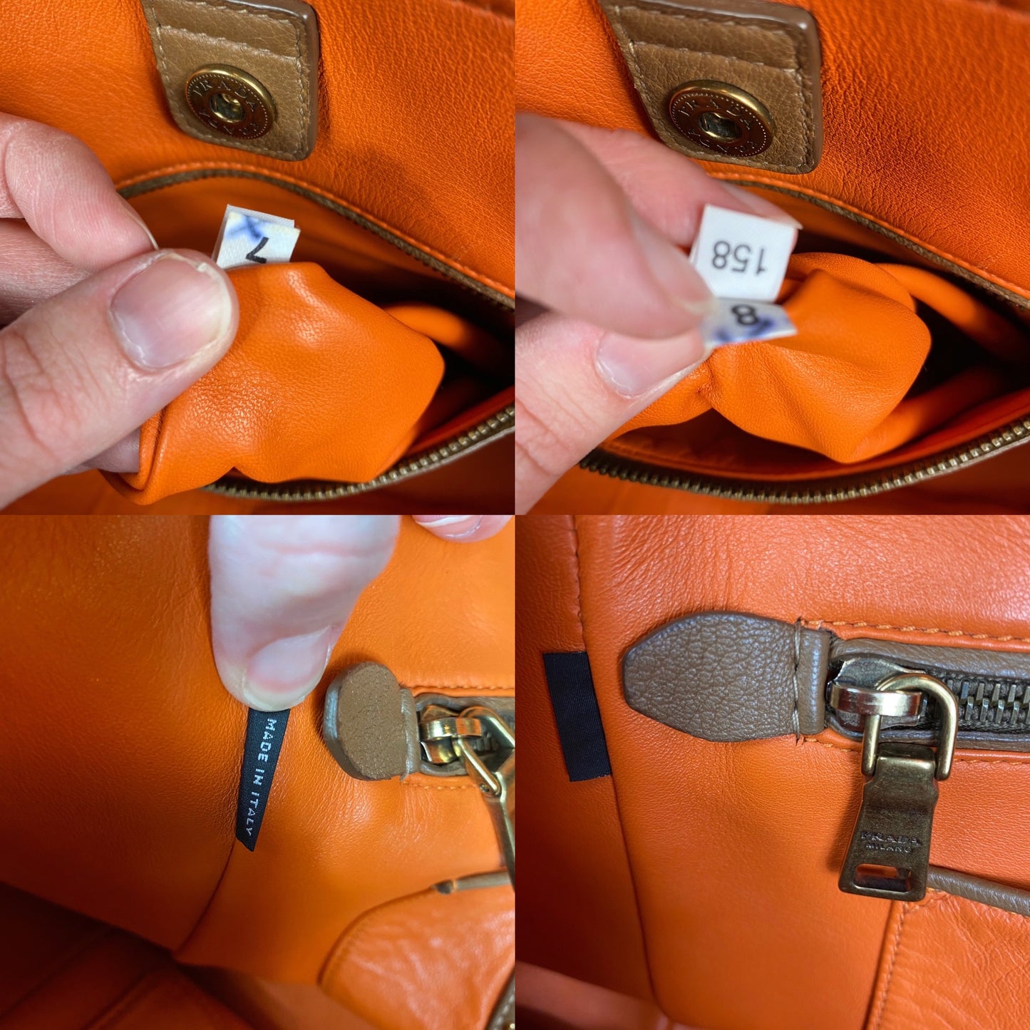 Prada Cervo Fringe Hobo Tote Bag