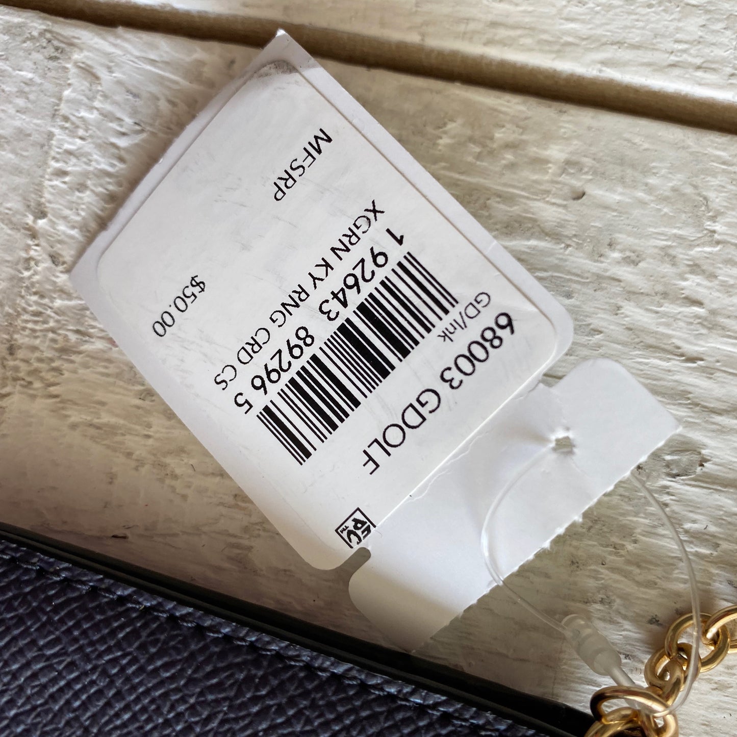 Coach Leather Keychain Wallet