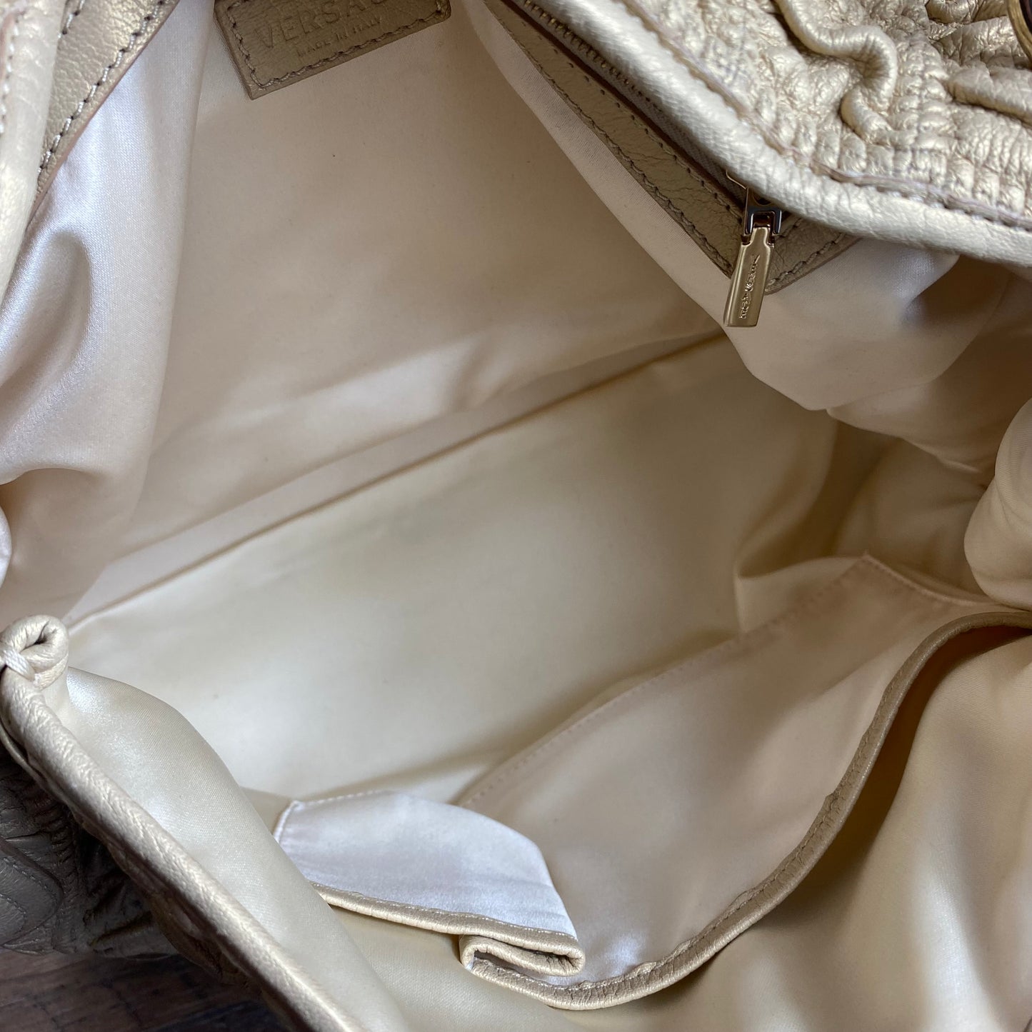 Versace Leather Shoulder Bag