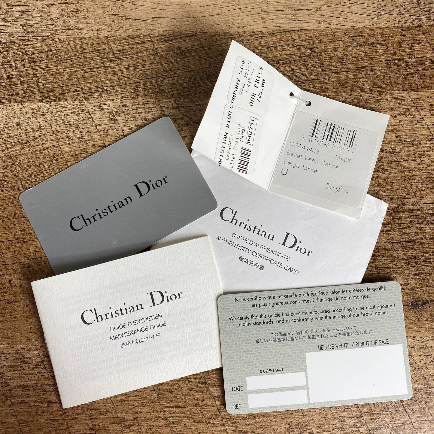 Christian Dior Leather Ballet Corset Shoulder Bag