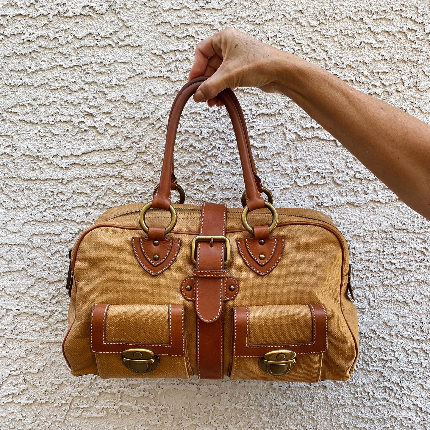 Marc Jacobs Vintage Blake Venetia Belt Satchel