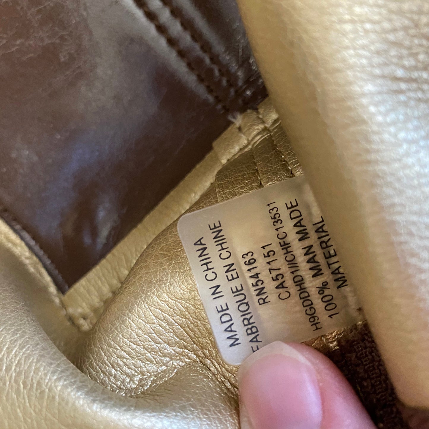 Calvin Klein Neat Vegan Leather Satchel Crossbody