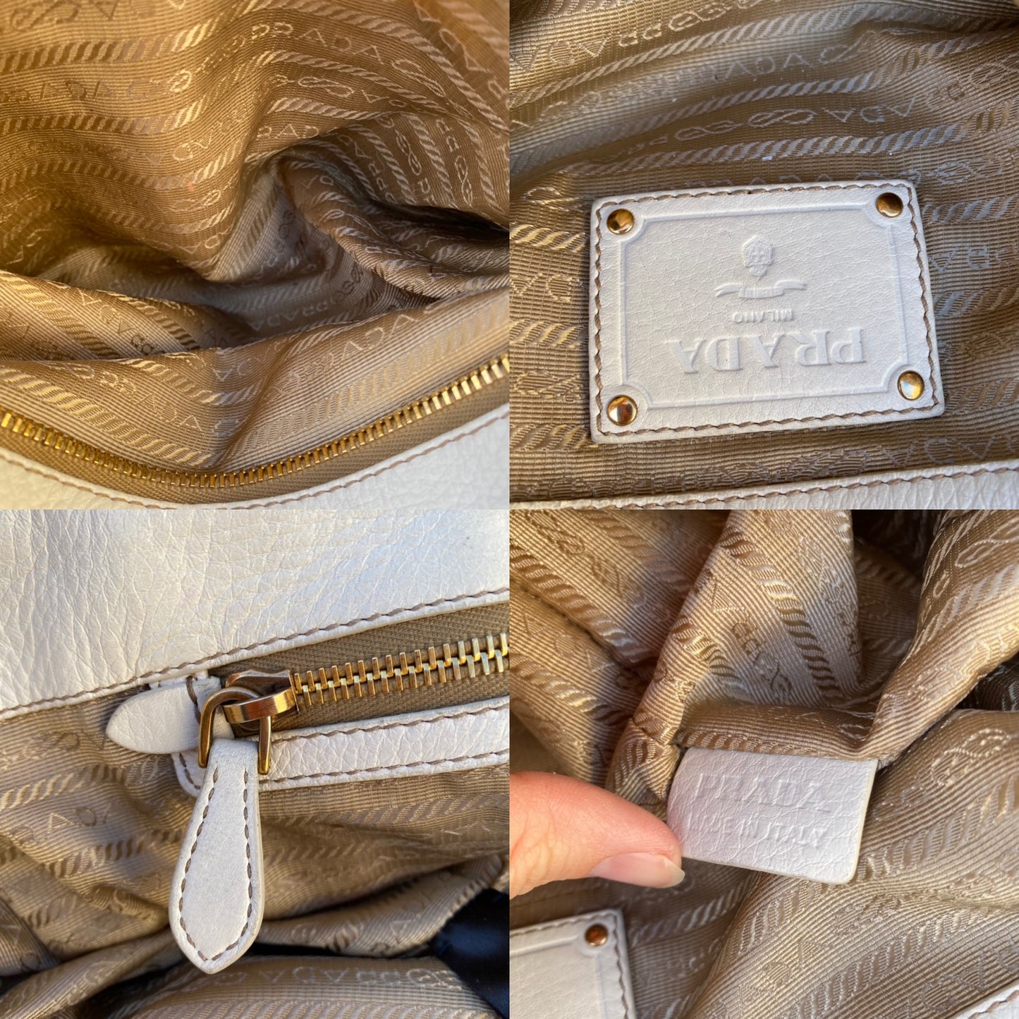 Prada Python Pitone Hobo Tote