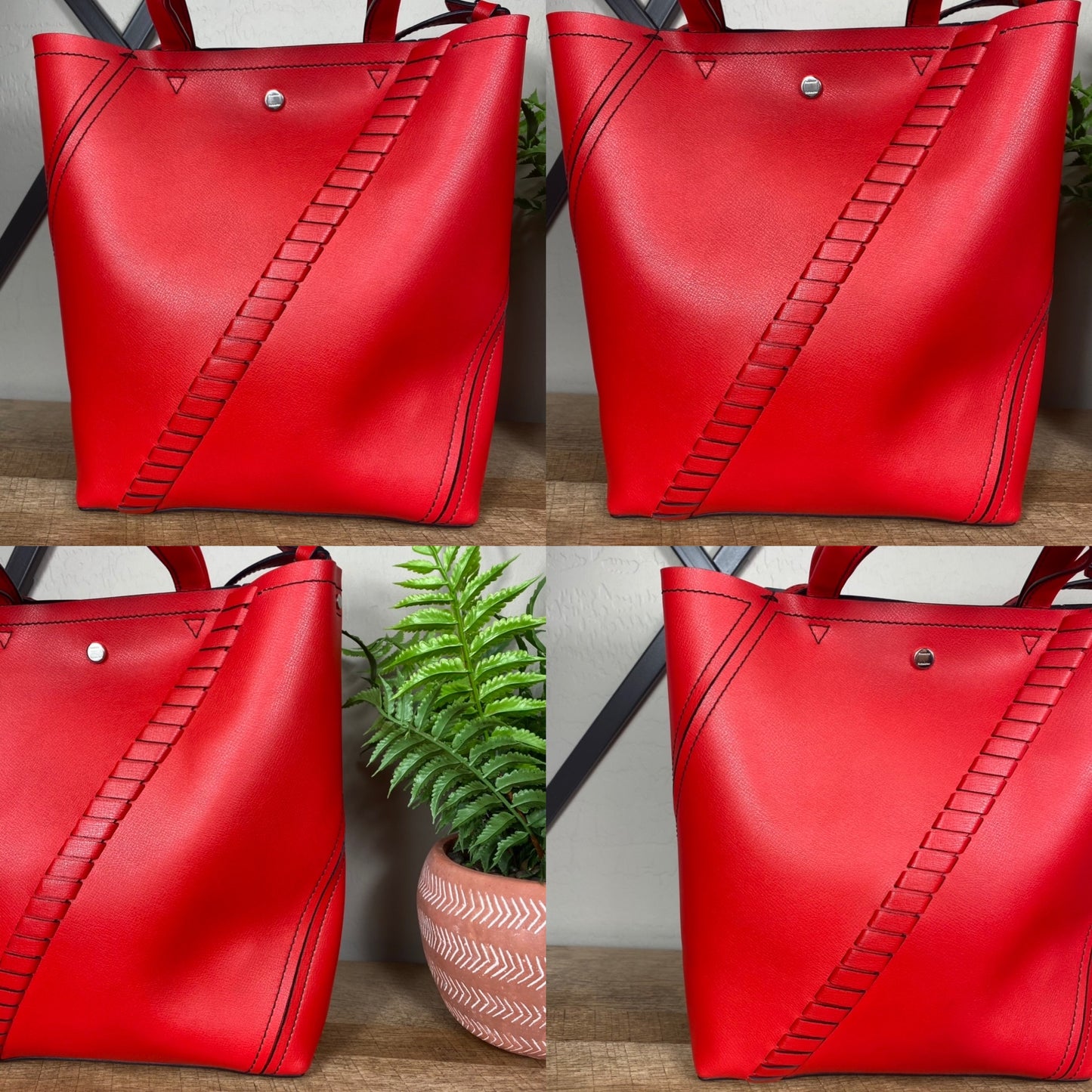 Proenza Schouler Hex Leather Bucket Bag