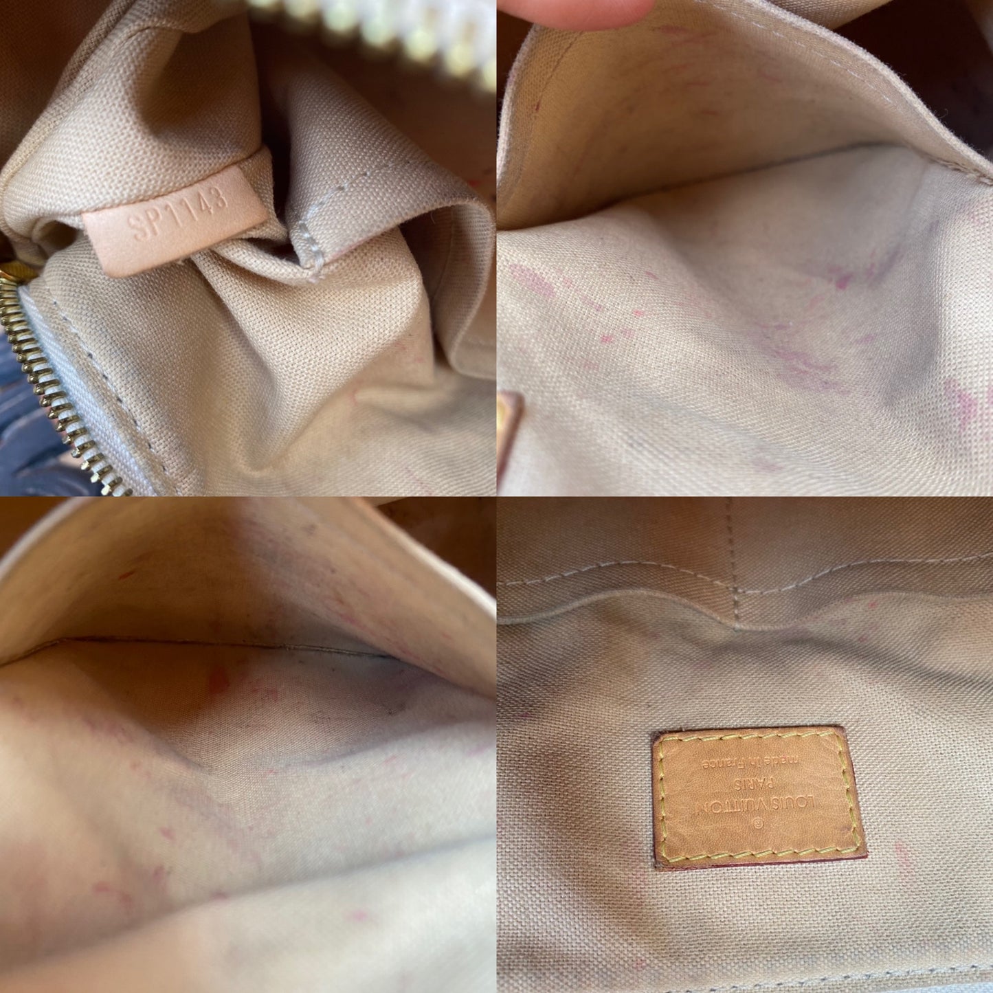 Louis Vuitton Damier Azur Siracusa MM Crossbody