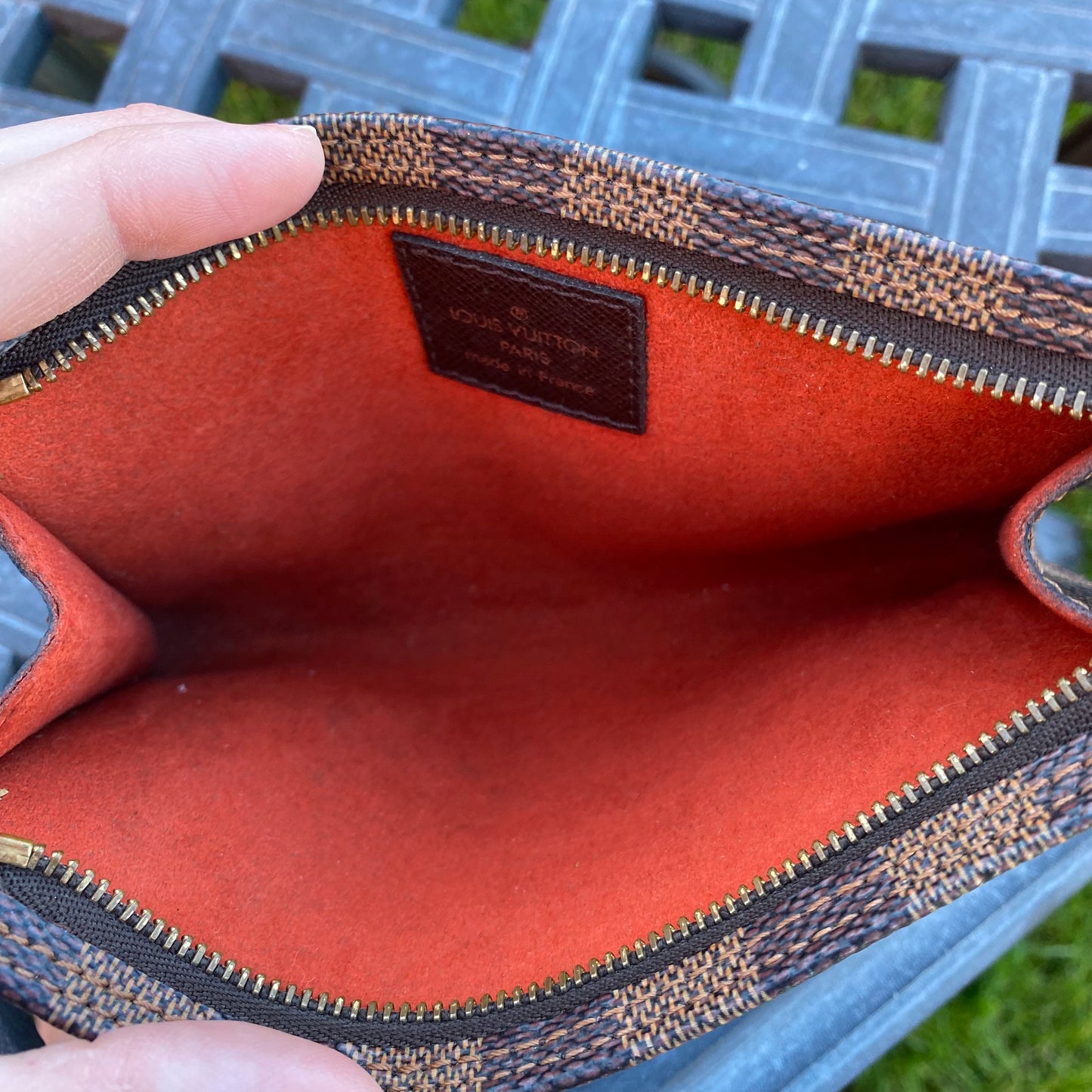 Louis Vuitton Damier Ebene Toiletry Pochette