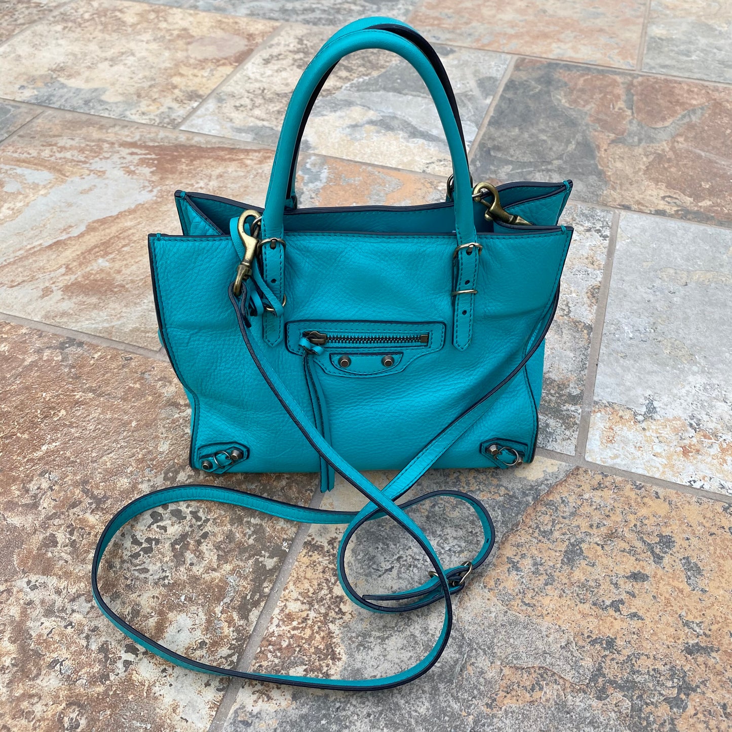 Balenciaga Mini Papier A4 Crossbody Bag