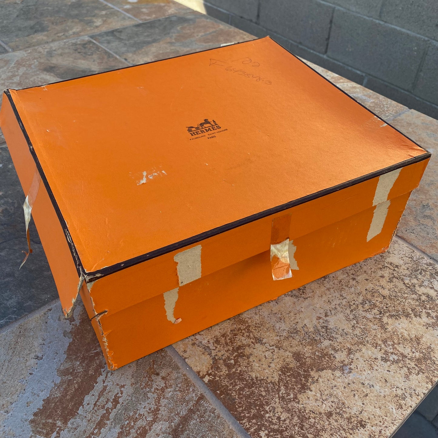 Hermès Kelly 28 Retourne 1974 Leather Satchel