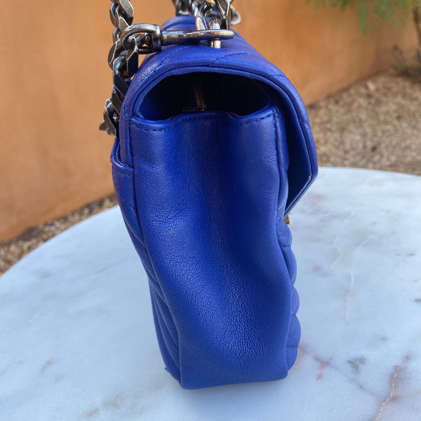 Saint Laurent YSL Medium Matelasse College Bag
