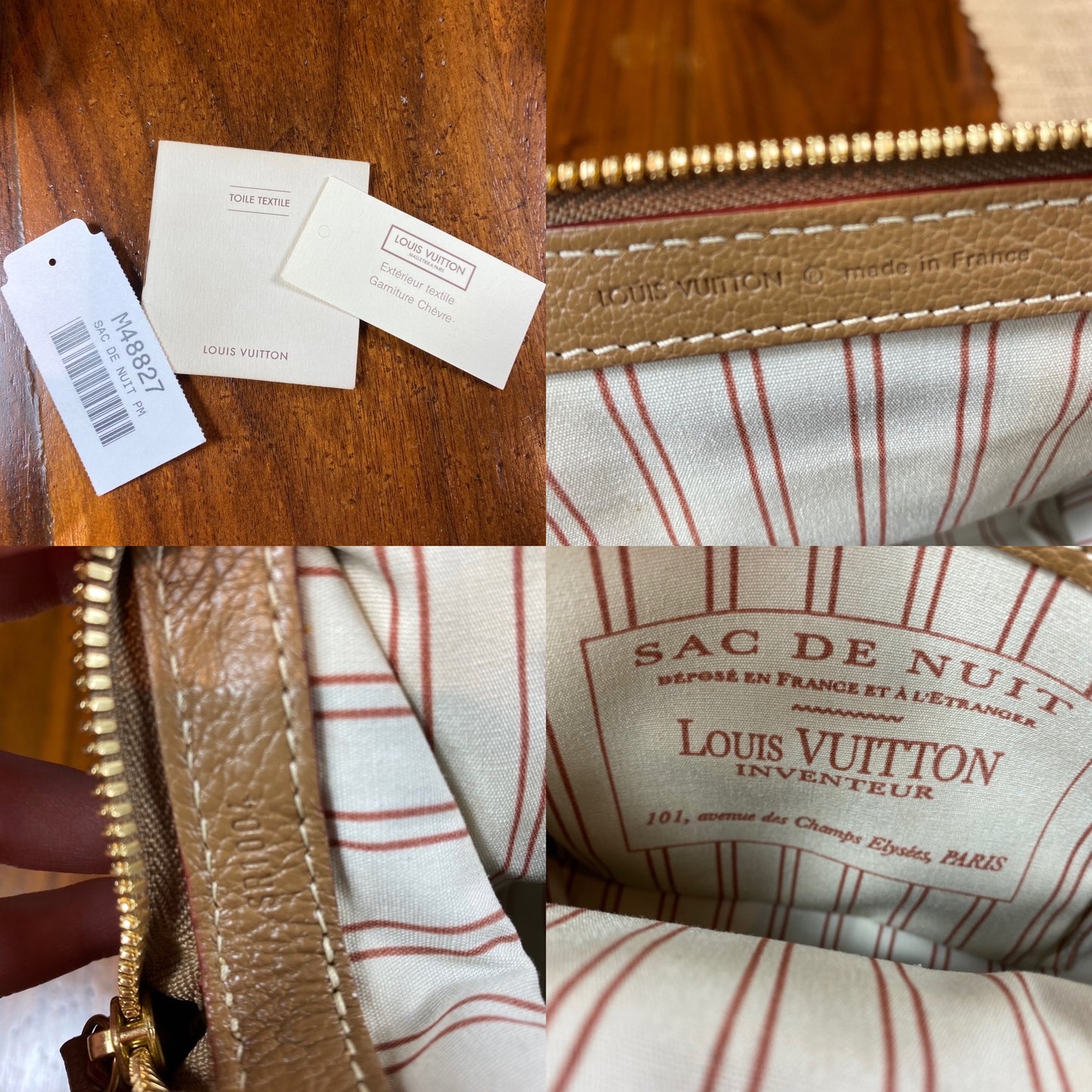 Louis Vuitton Sac de Nuit PM Satchel