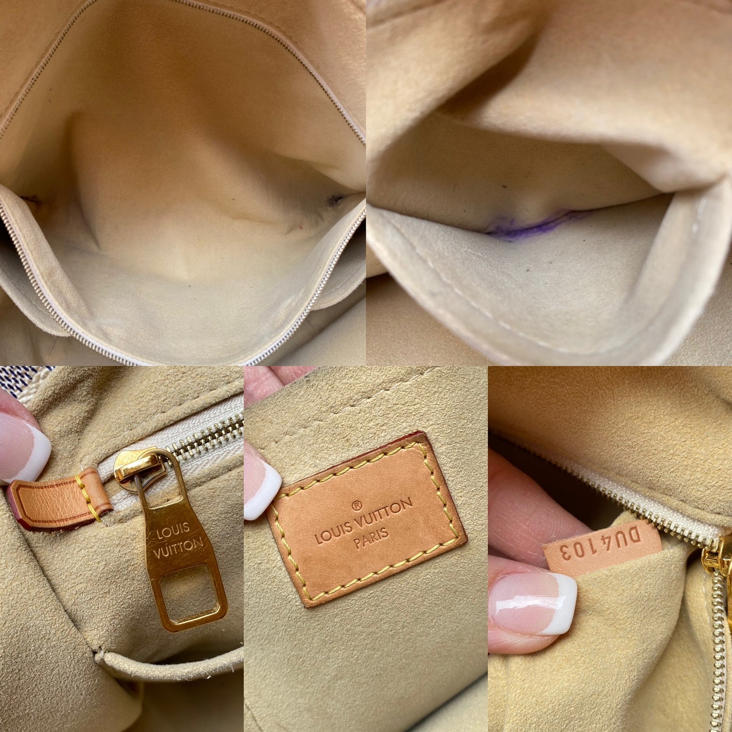 Louis Vuitton Damier Azur Salina Tote