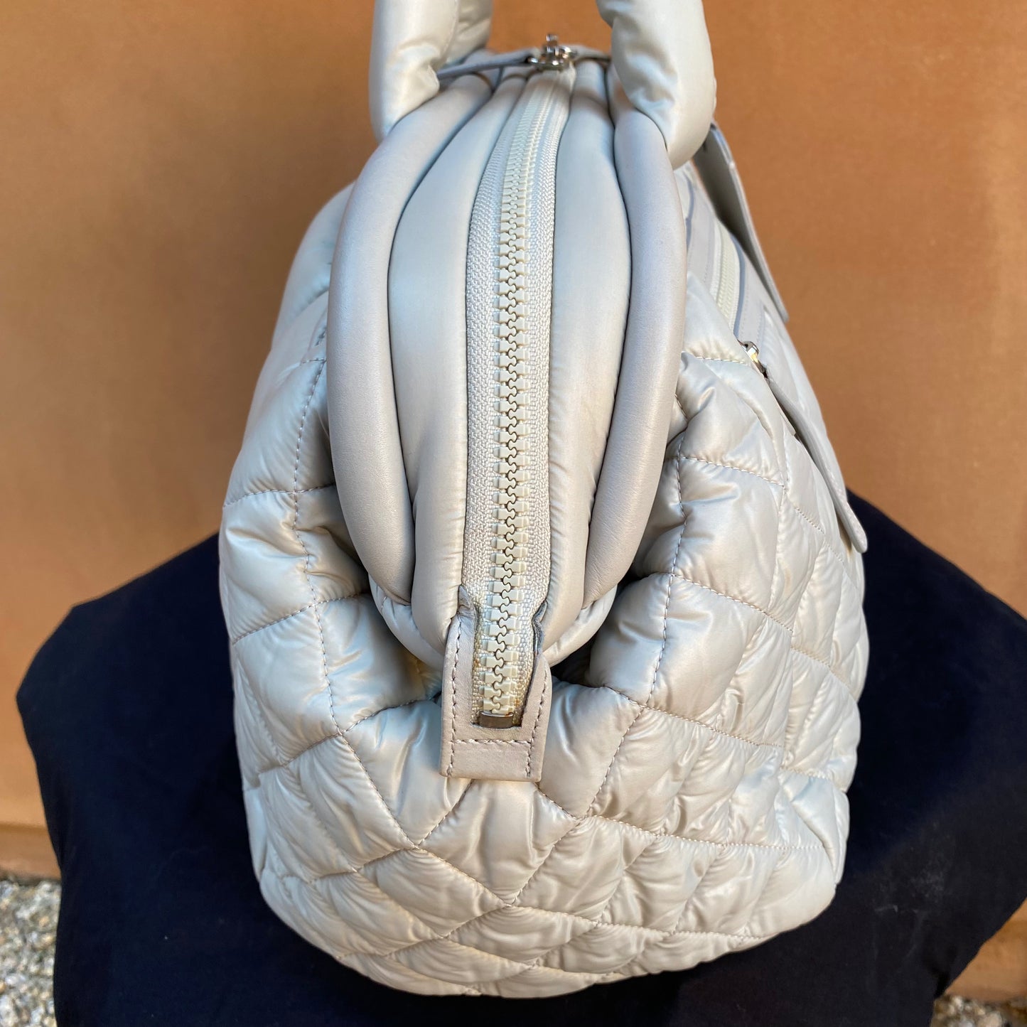 Chanel Nylon Quilted Coco Cocoon Bowler