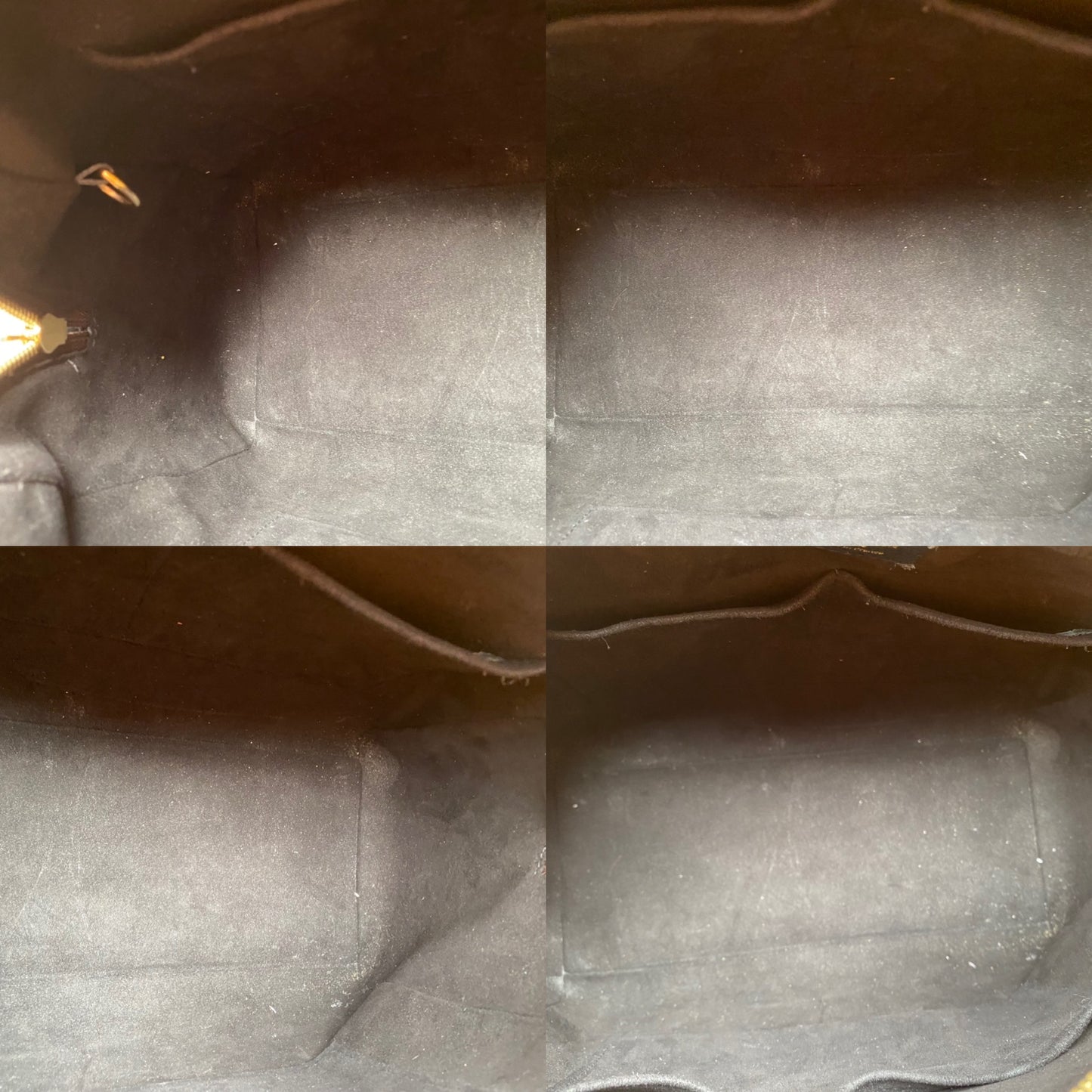 Louis Vuitton Leather & Monogram Canvas Retiro NM