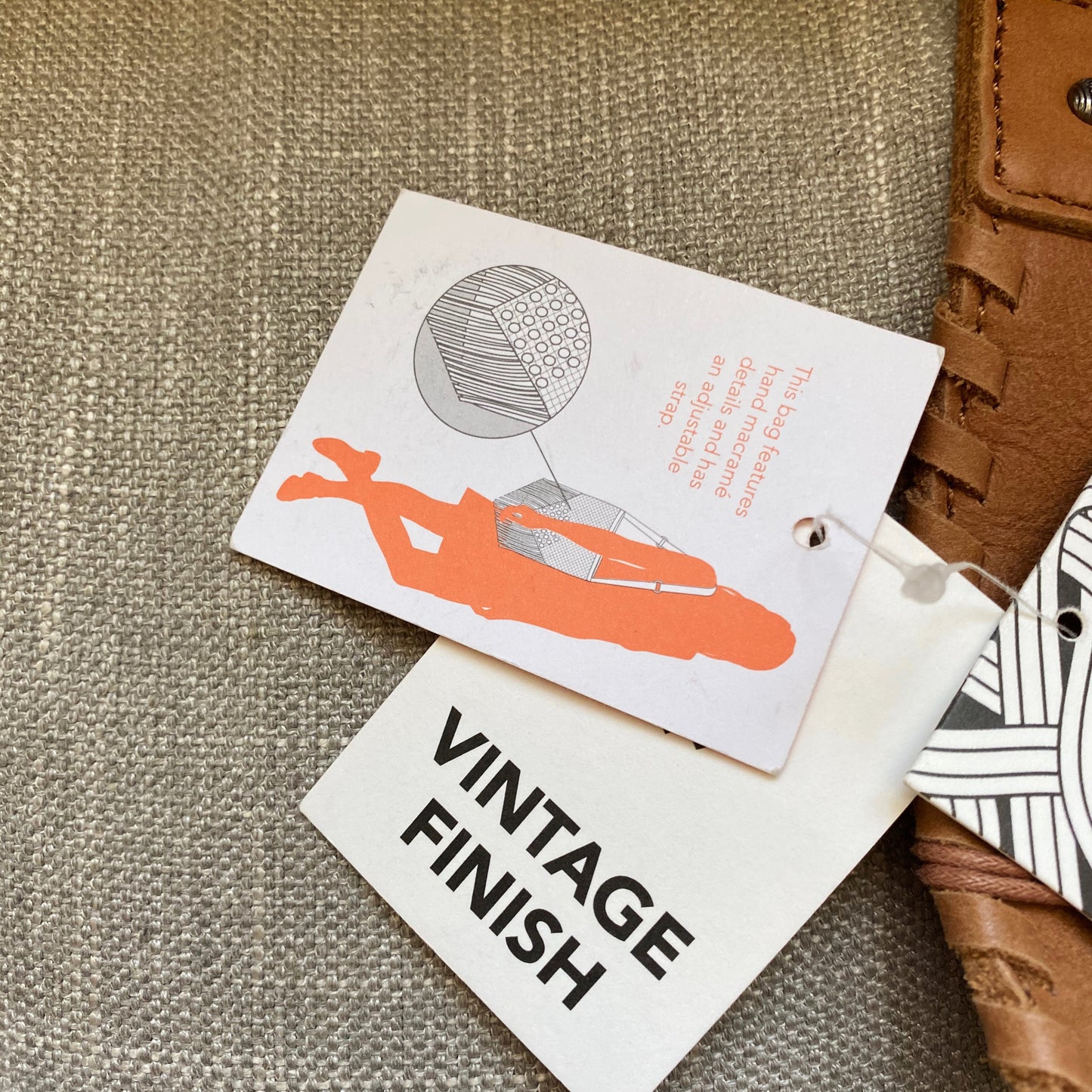 The Sak Filmore Vintage Finish Leather Hobo Bag