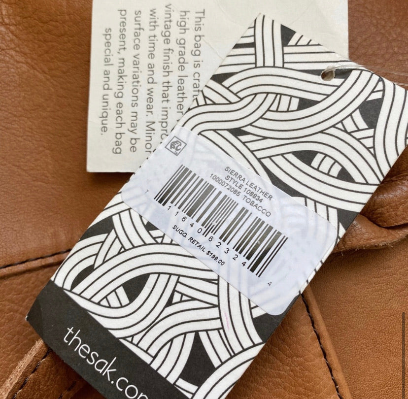 The Sak Sierra Leather Shopper Shoulder Bag