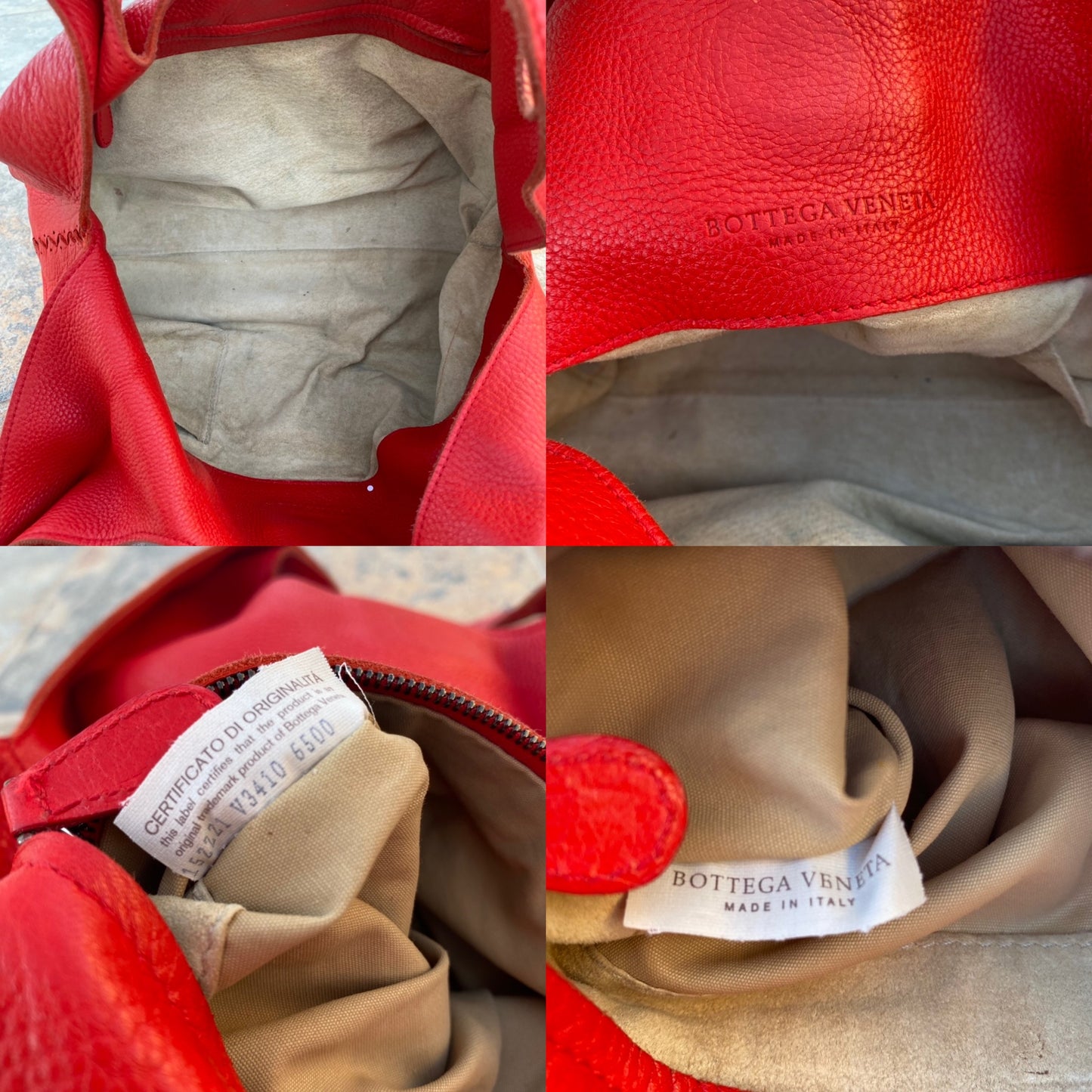 Bottega Veneta Leather Hobo