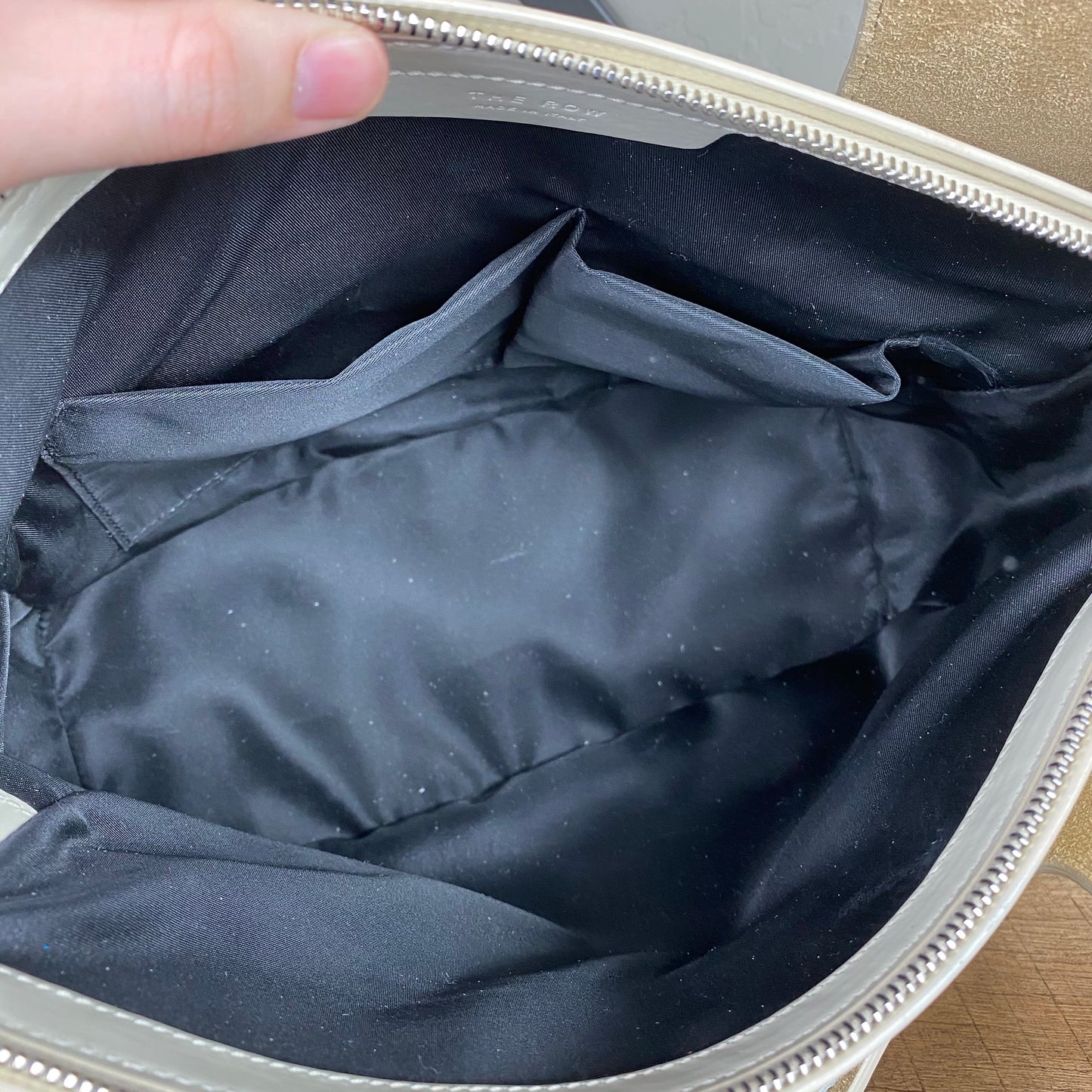 The Row Two For One 12 Braided Leather Tote