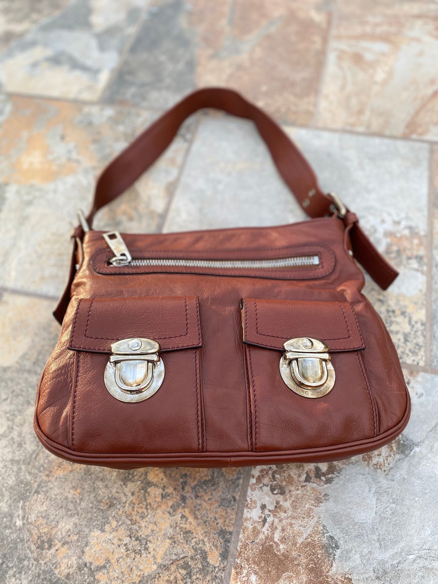 Marc Jacobs Sophia Calf Leather Hobo
