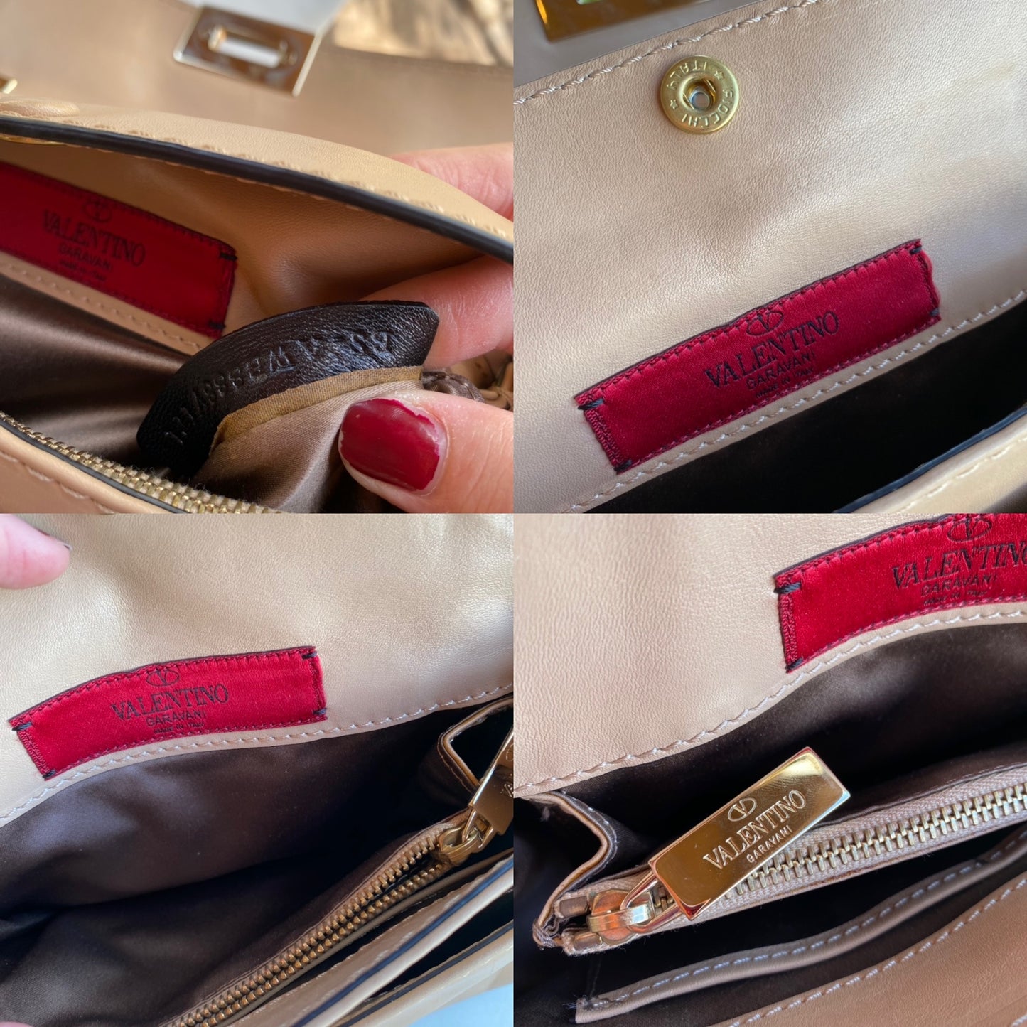 Valentino Garavani Rockstud Leather Flap Bag